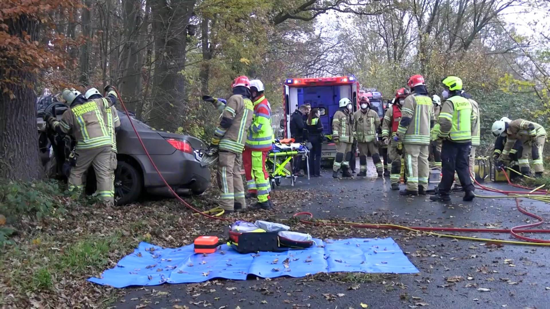 Schwerer Unfall in Forstwald