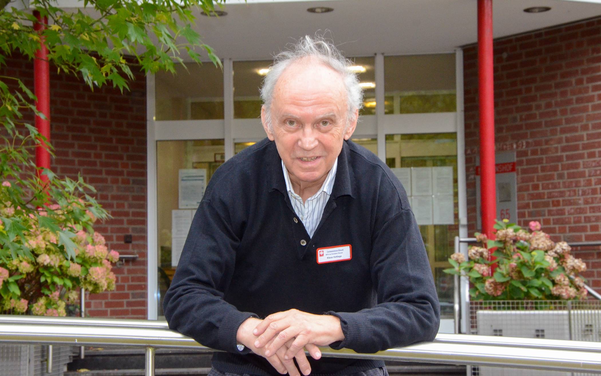 Der neue „Bufdi“ bei der Caritas: