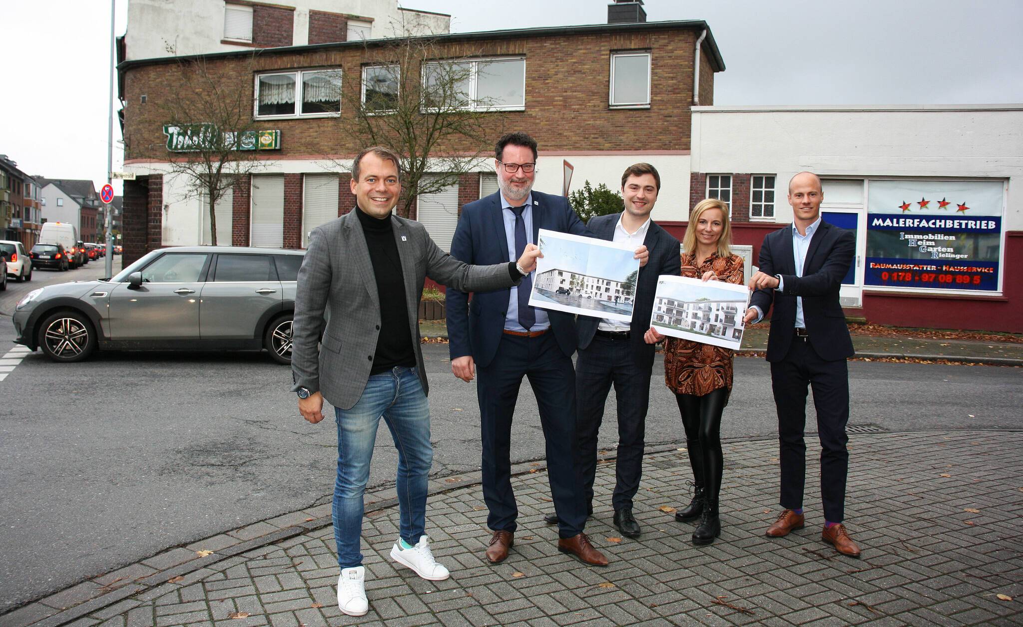 Der Bauantrag ist eingereicht: An der