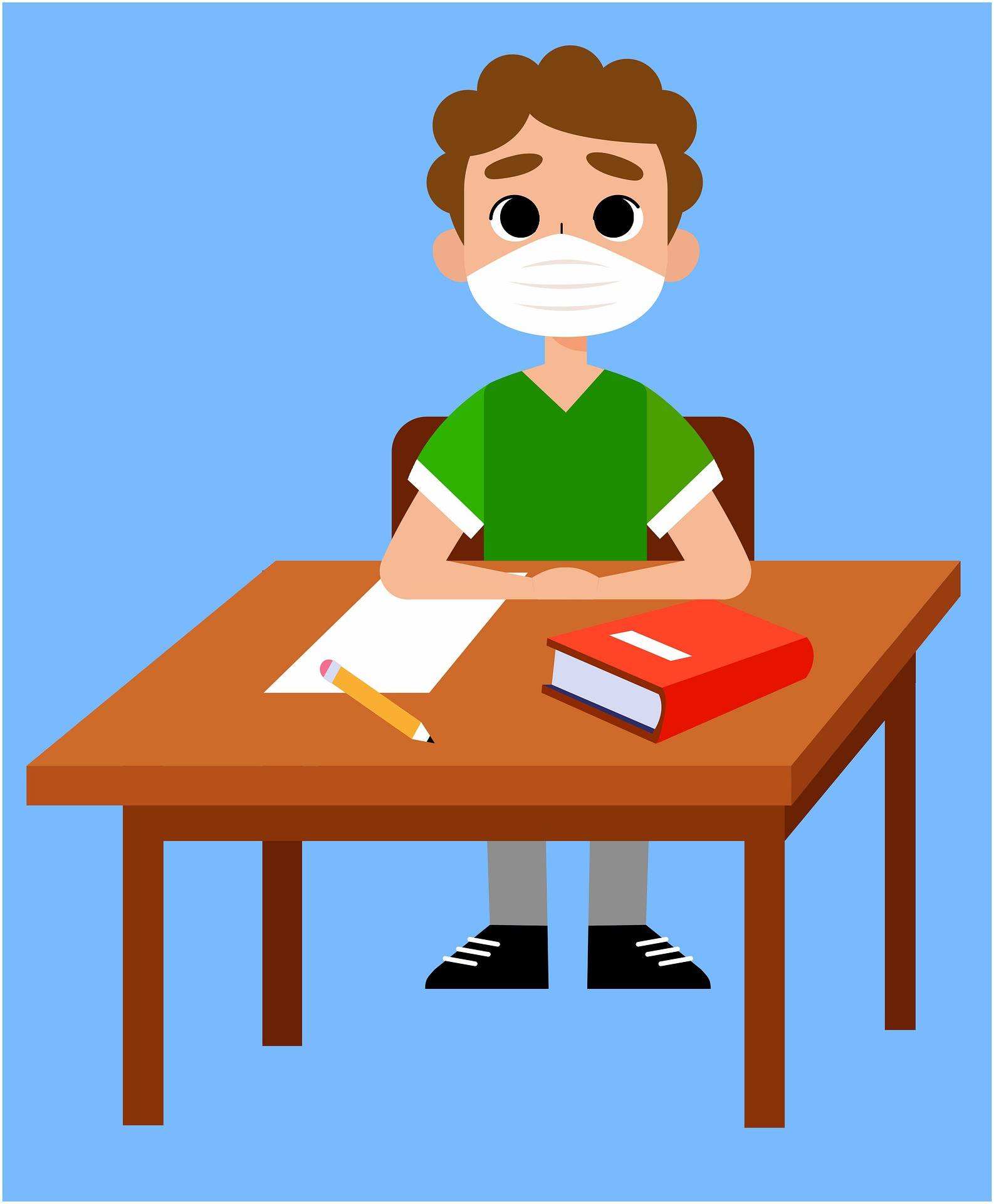 Ab 2. dezember wieder Maskenpflicht am Sitzplatz in Schulen