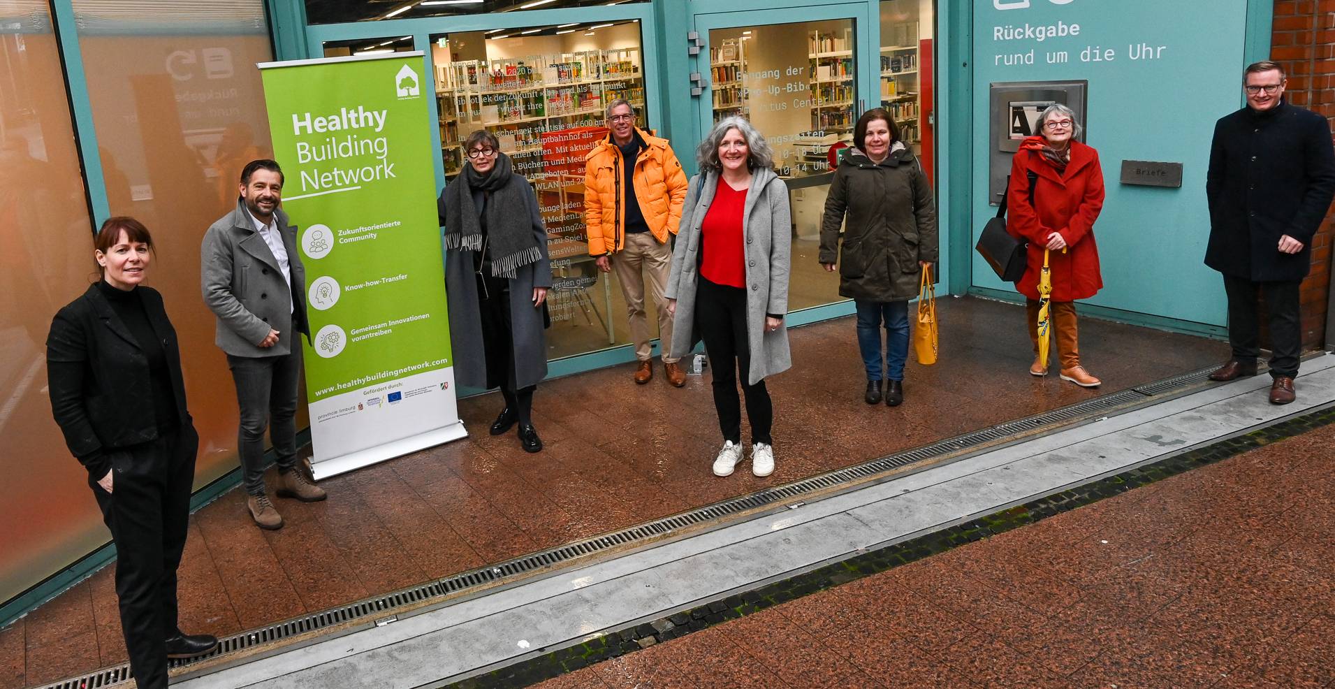 Partner des Healthy Building Network (v.l.):