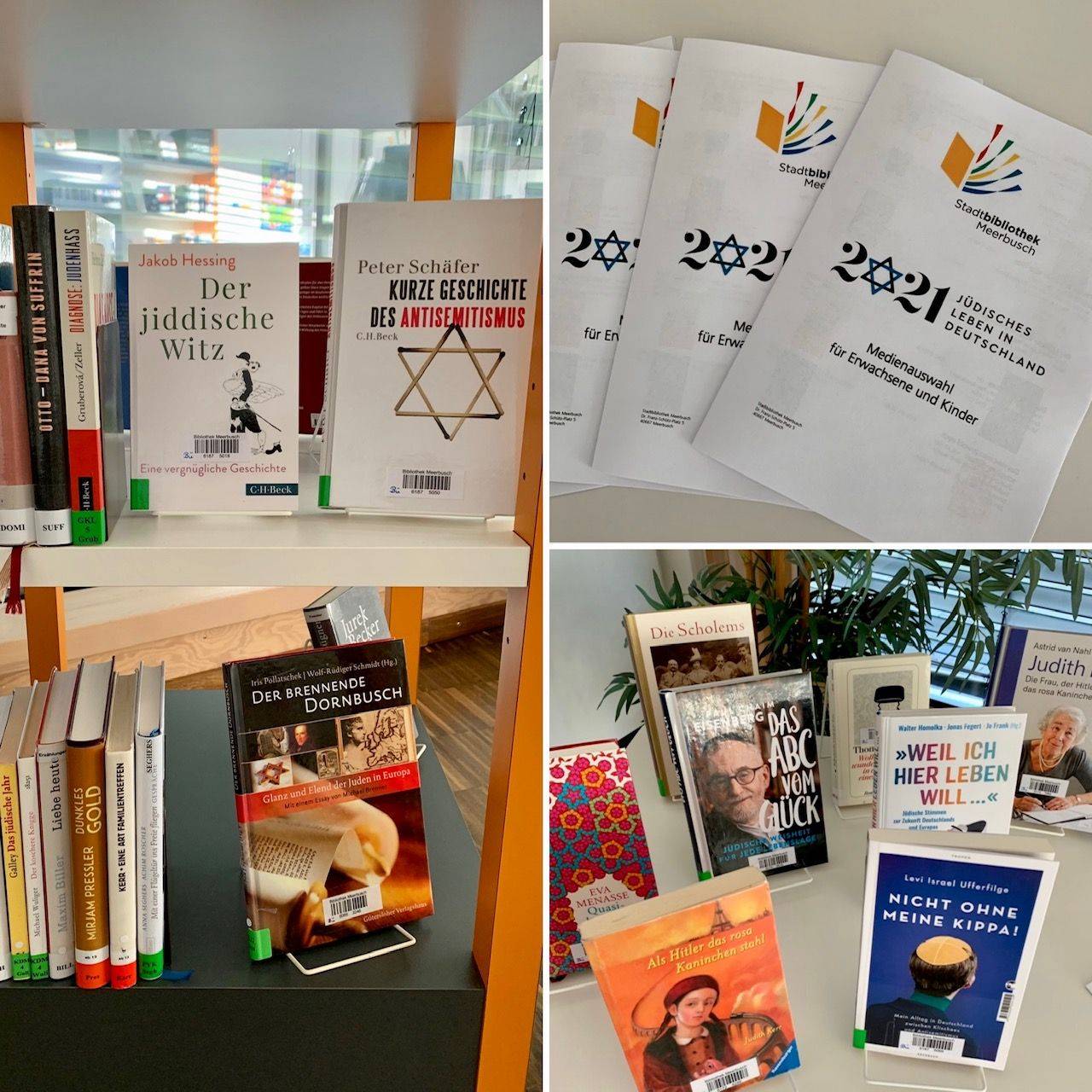  Einblicke in „1 700 Jahre jüdisches Leben in Deutschland“ gibt es derzeit in Büderich. 