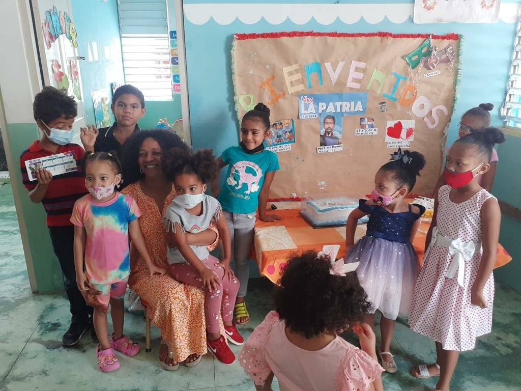 Aracelis Kossiak war im Oktober das letzte Mal vor Ort und besuchte die Kinder, der...