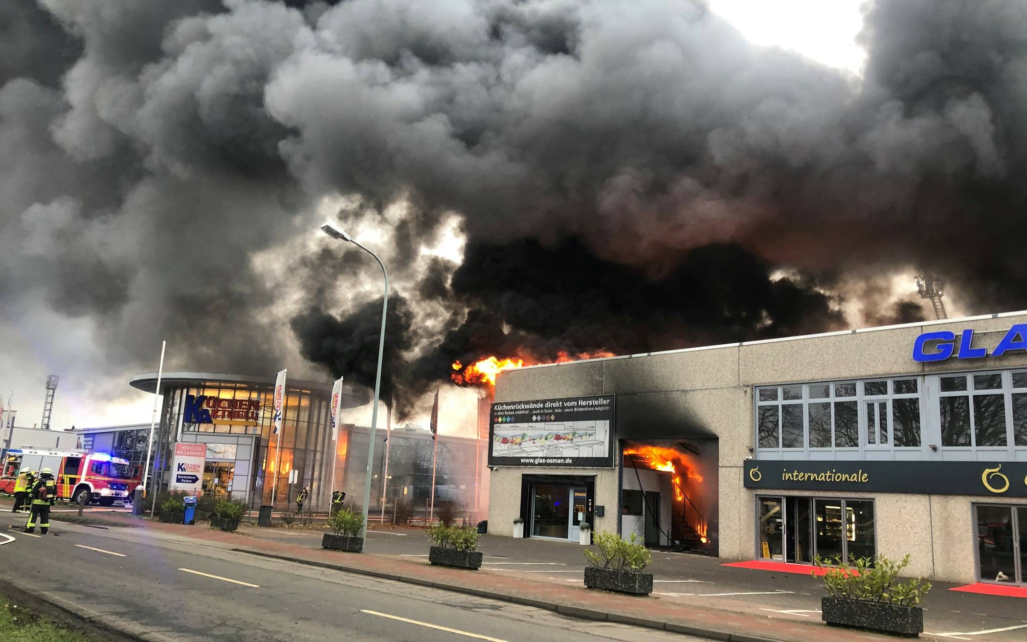 Brand an der Hafelsstraße