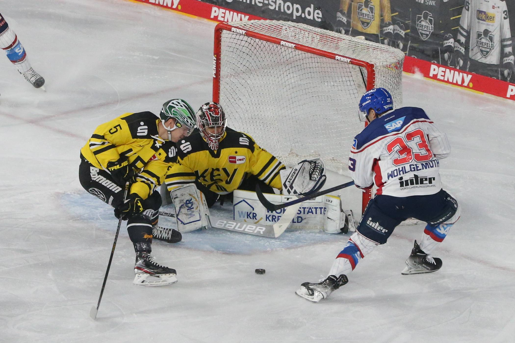 Erneute Spielabsage wegen Corona: Pinguine: Auch das Mannheim-Spiel fällt aus