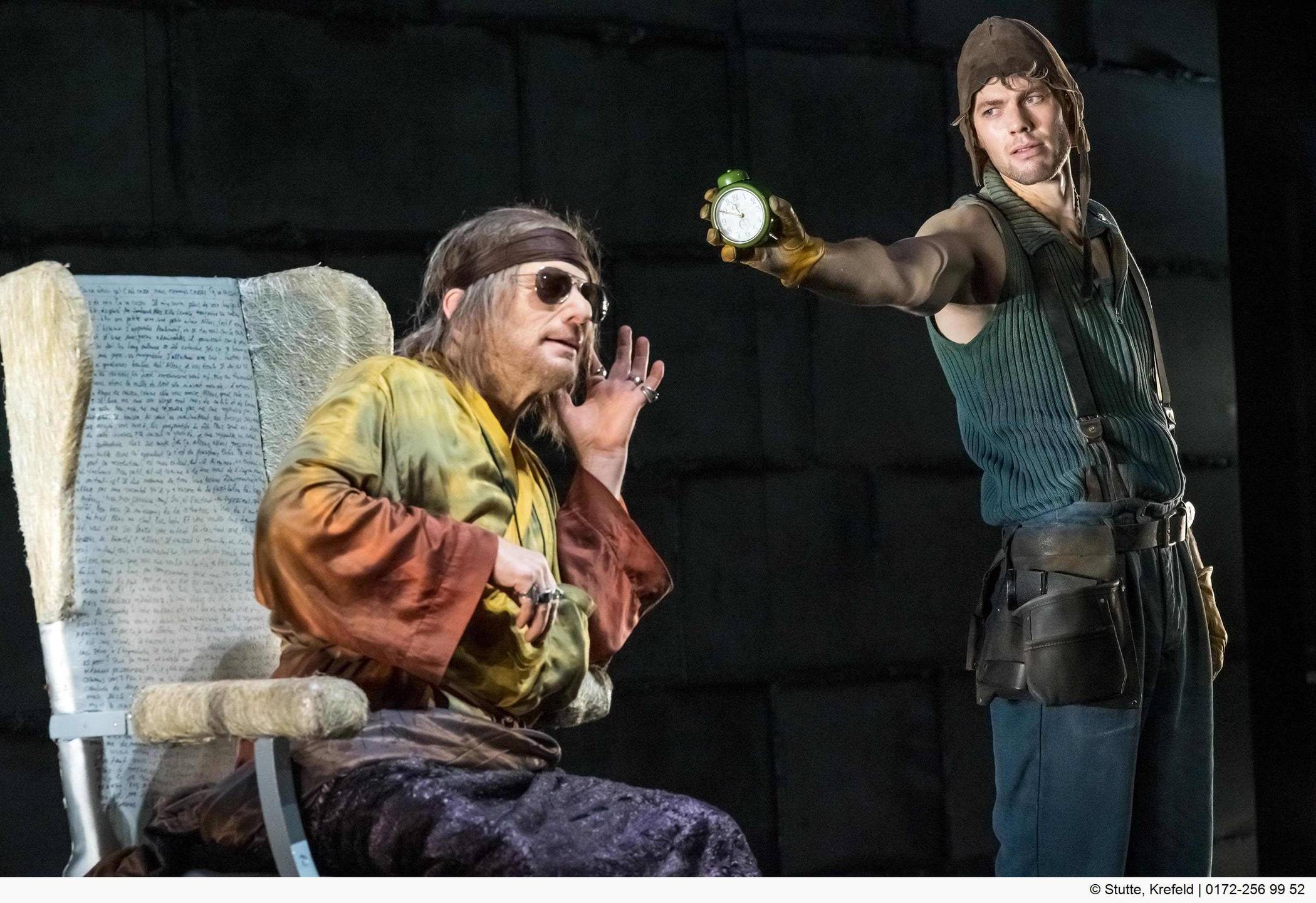  Die Matinee gibt erste spannende Einblicke in die Inszenierung von „Endspiel“. 