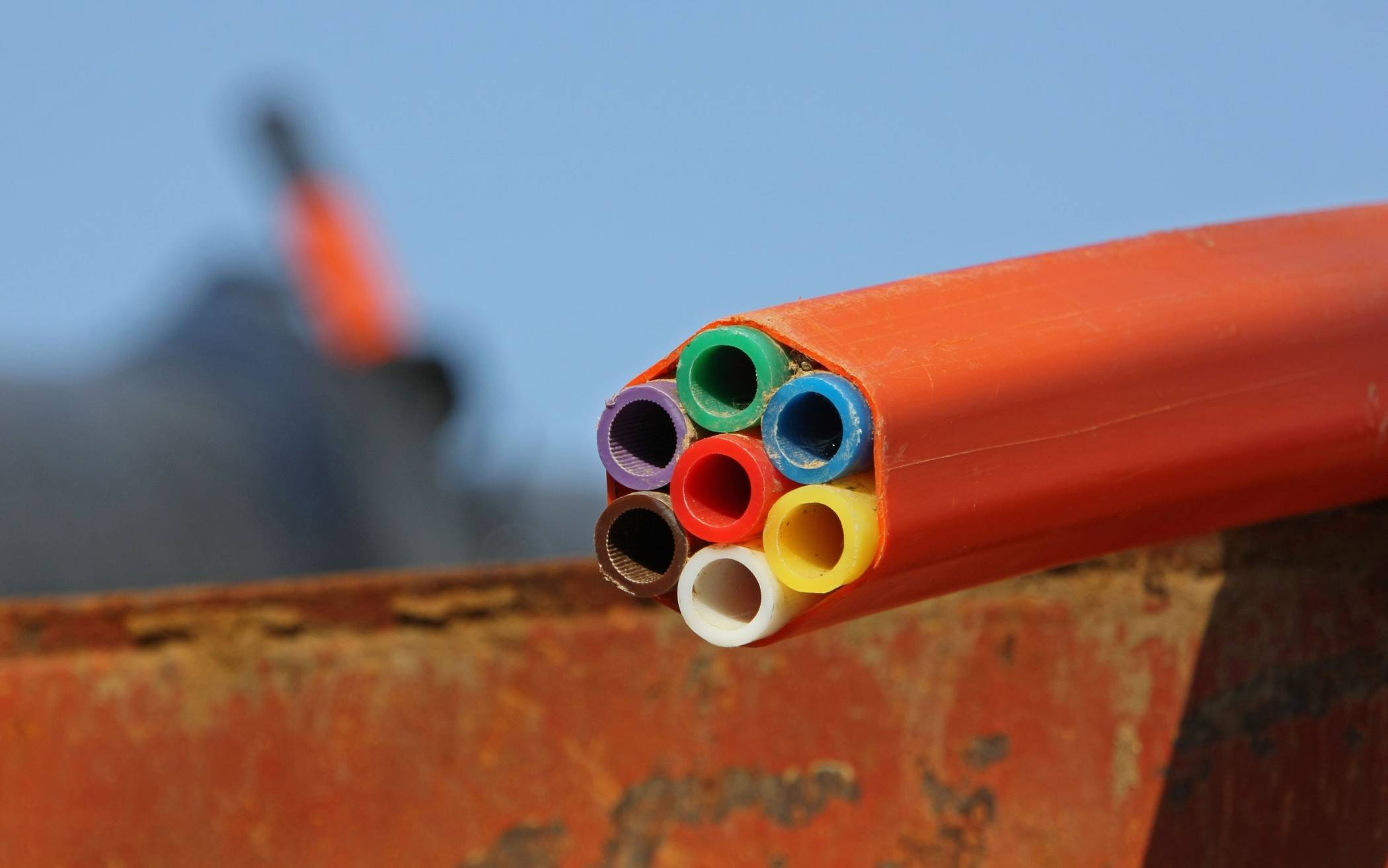 Schaden am städtischen Glasfasernetz