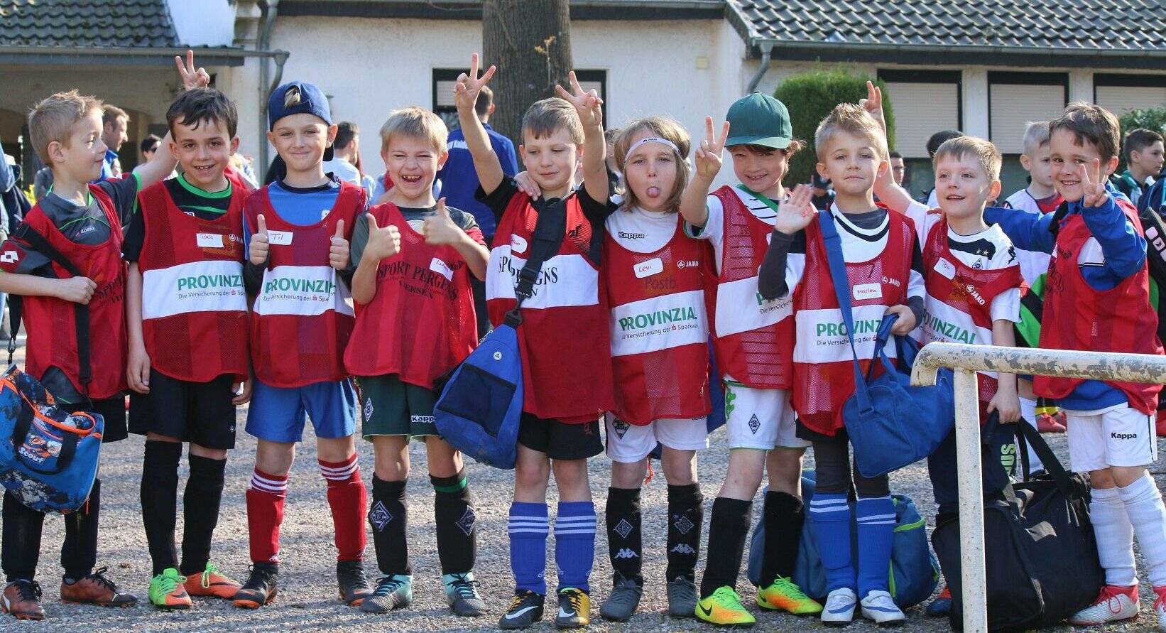 Spaß bei der Fußballschule... 