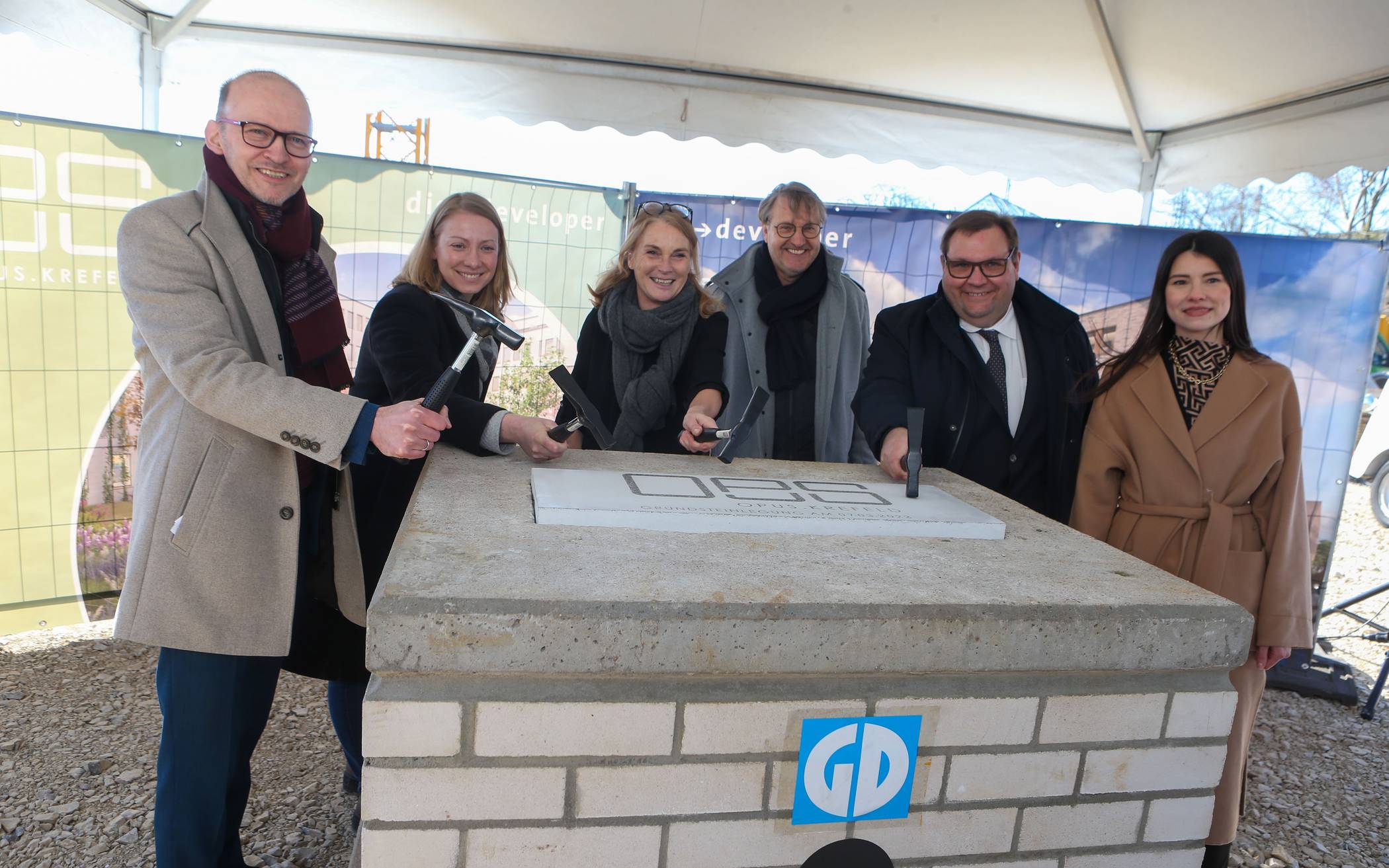 Grundsteinlegung Jobcenter