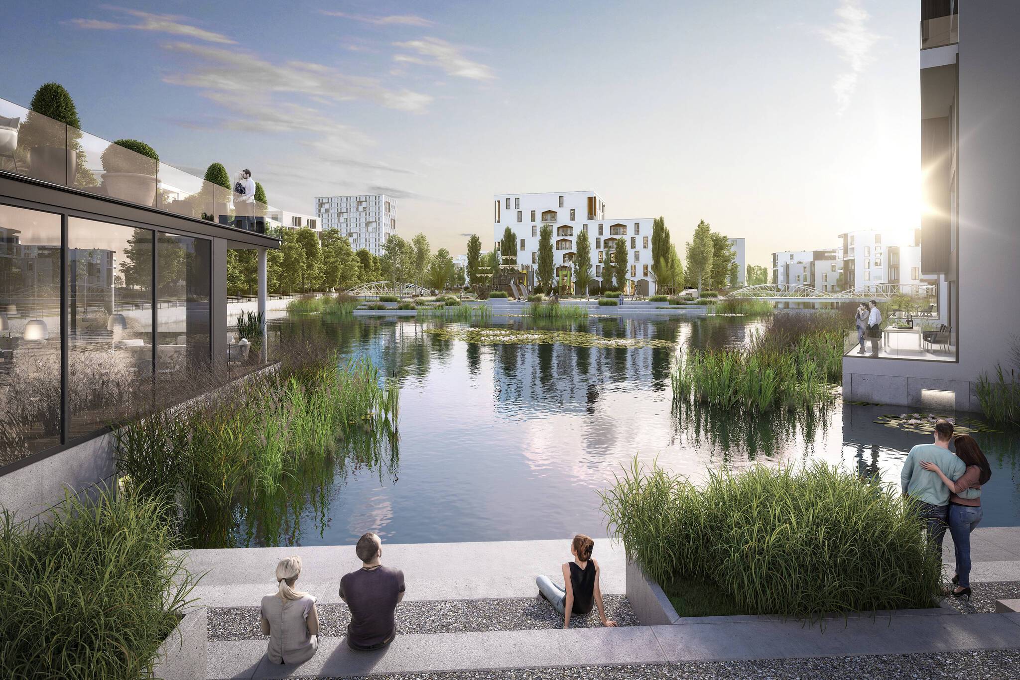  Die Seestadt kommt ohne Kohle, Gas und Atomkraft aus.  