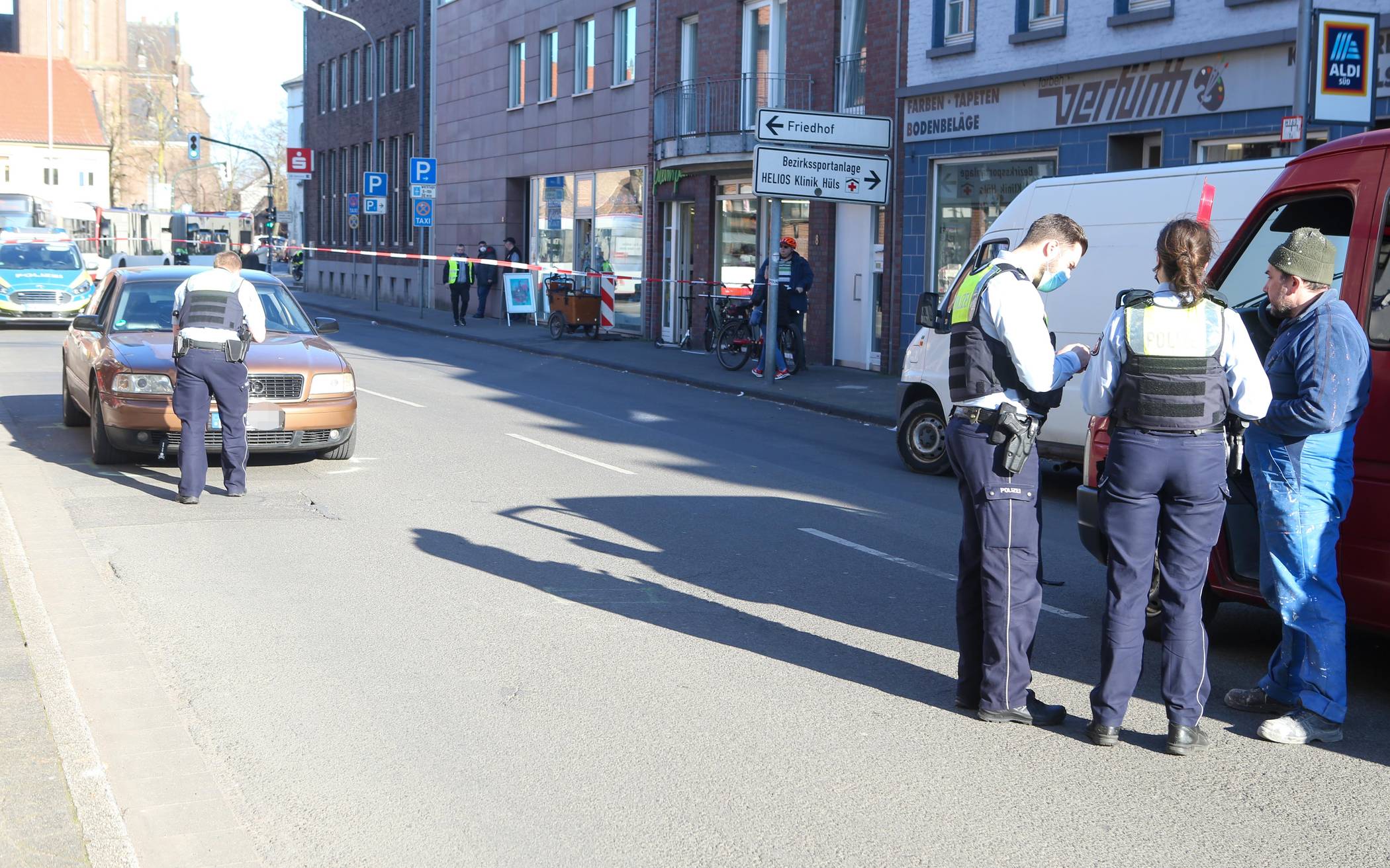 Kind bei Autounfall verletzt