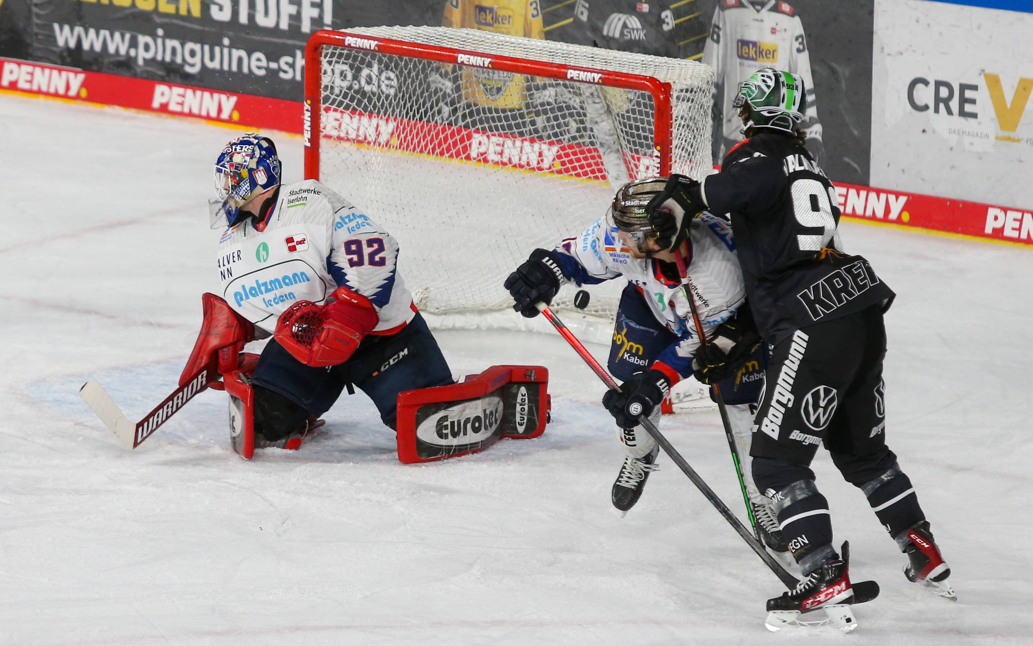 1:7 - Pinguine gehen gegen Iserlohn unter 