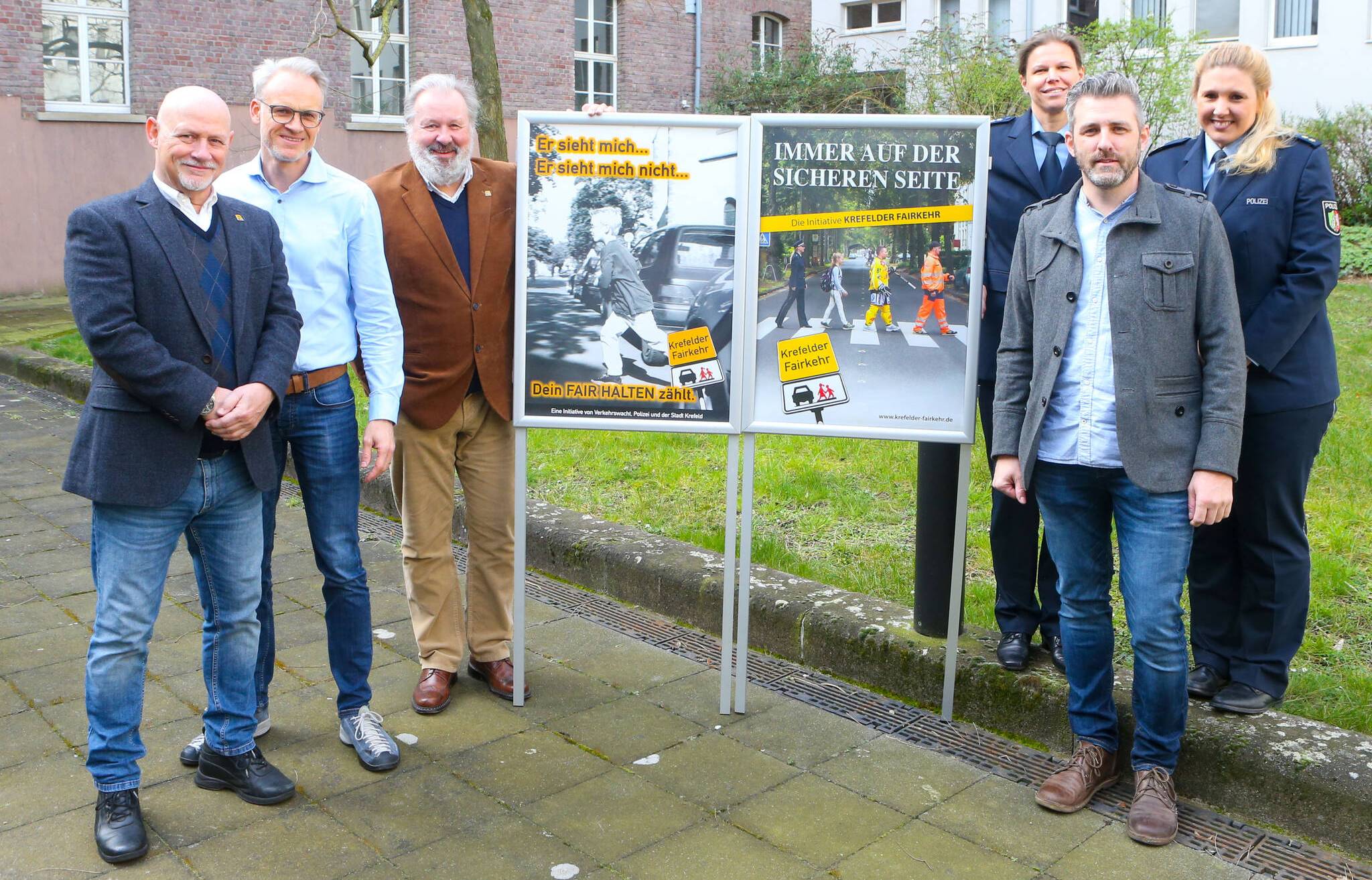 Präsentierten die Verkehrsunfallbilanz mit Beteiligung von