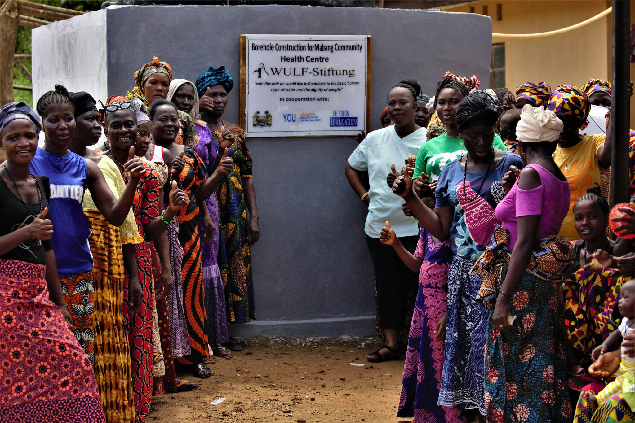  Spenden werden zu 100 Prozent zum Bau von Brunnen verwendet, weil die Verwaltungskosten (6 Prozent im Jahr 2021) vom Vorstand der Wulf-Stiftung getragen werden. An jedem Brunnen wird eine Spendertafel  angebracht. 