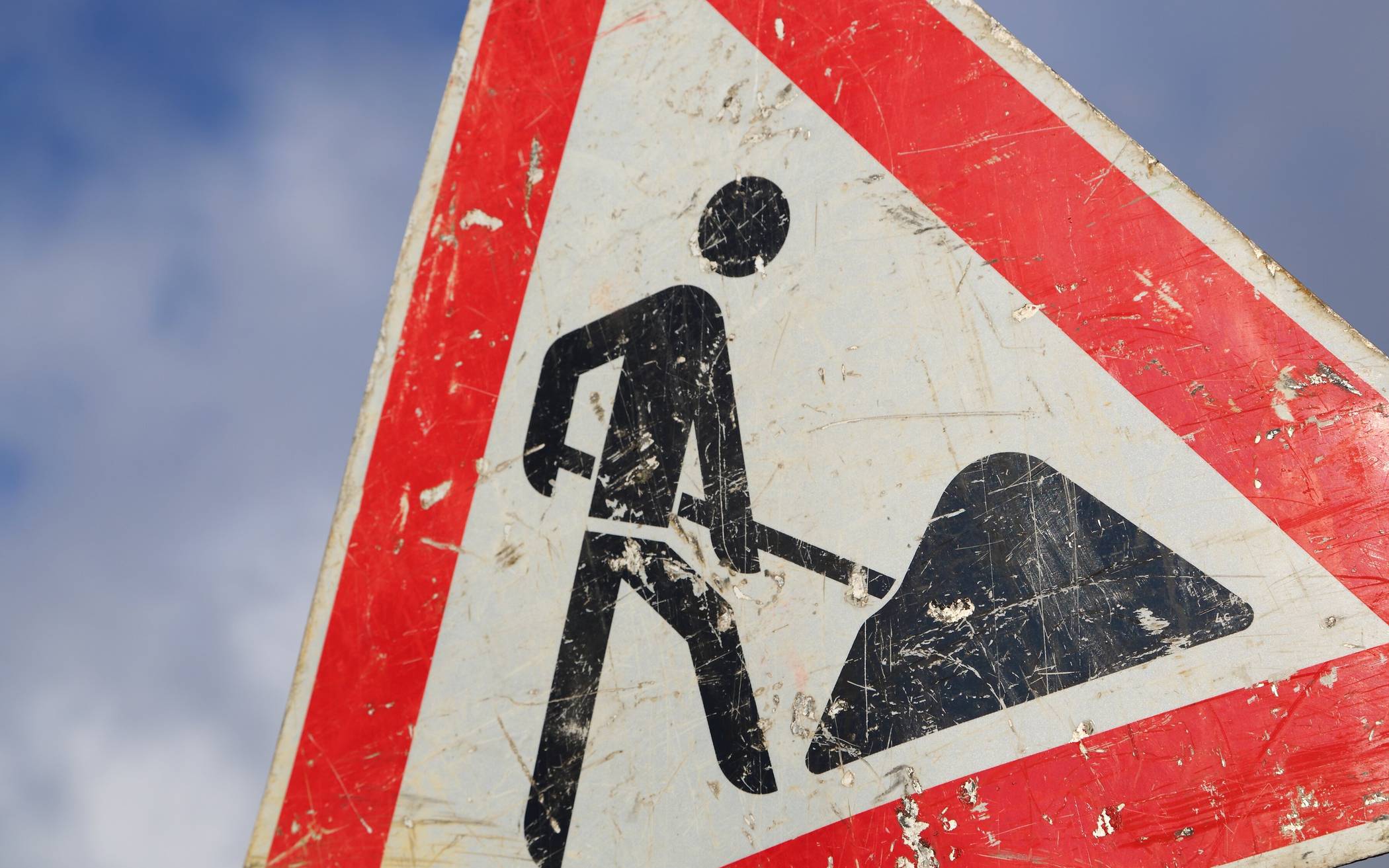 Hier wird gebaut. Aber auf wessen