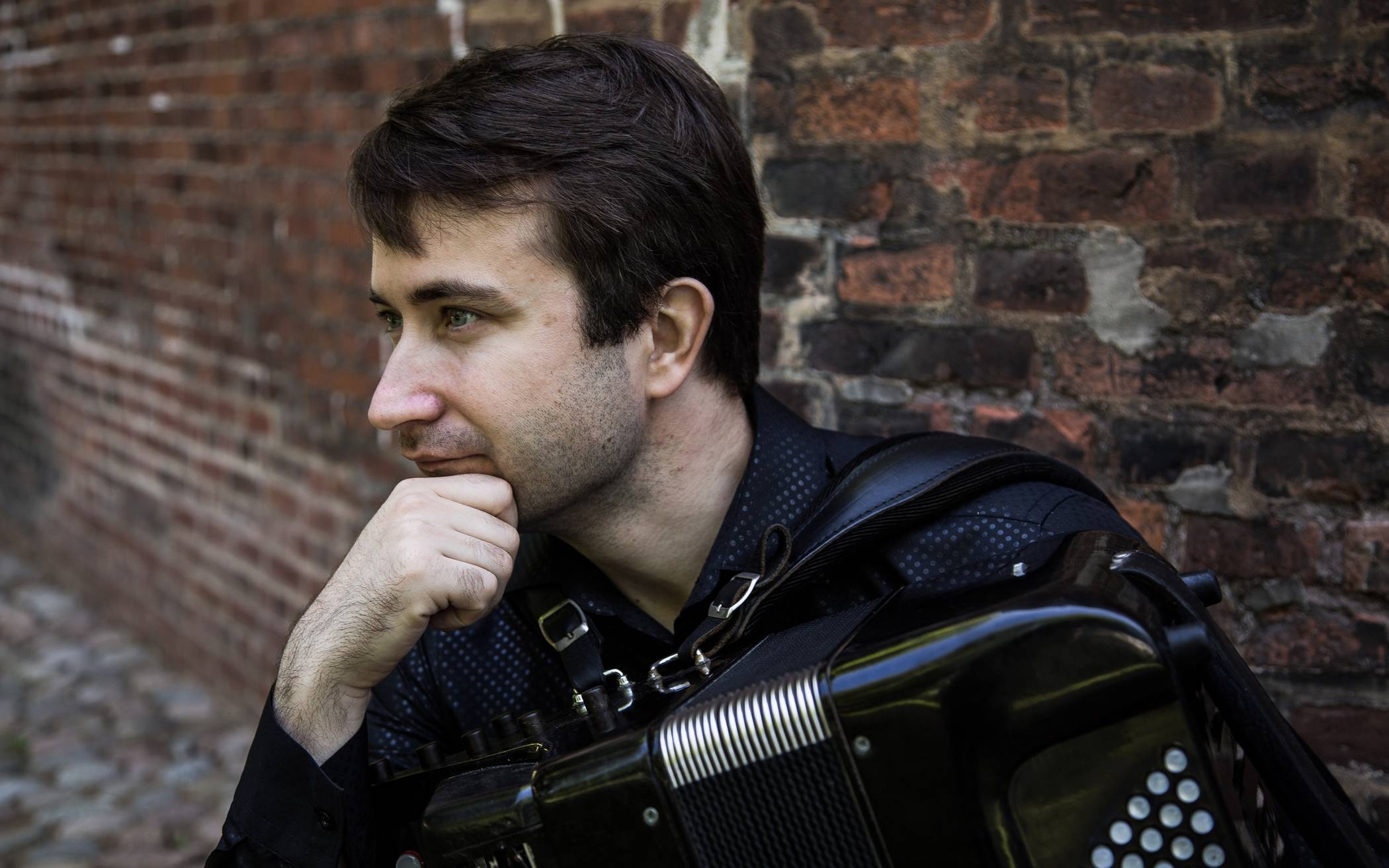 Akkordeonist Roman Yusipey springt für Viktor