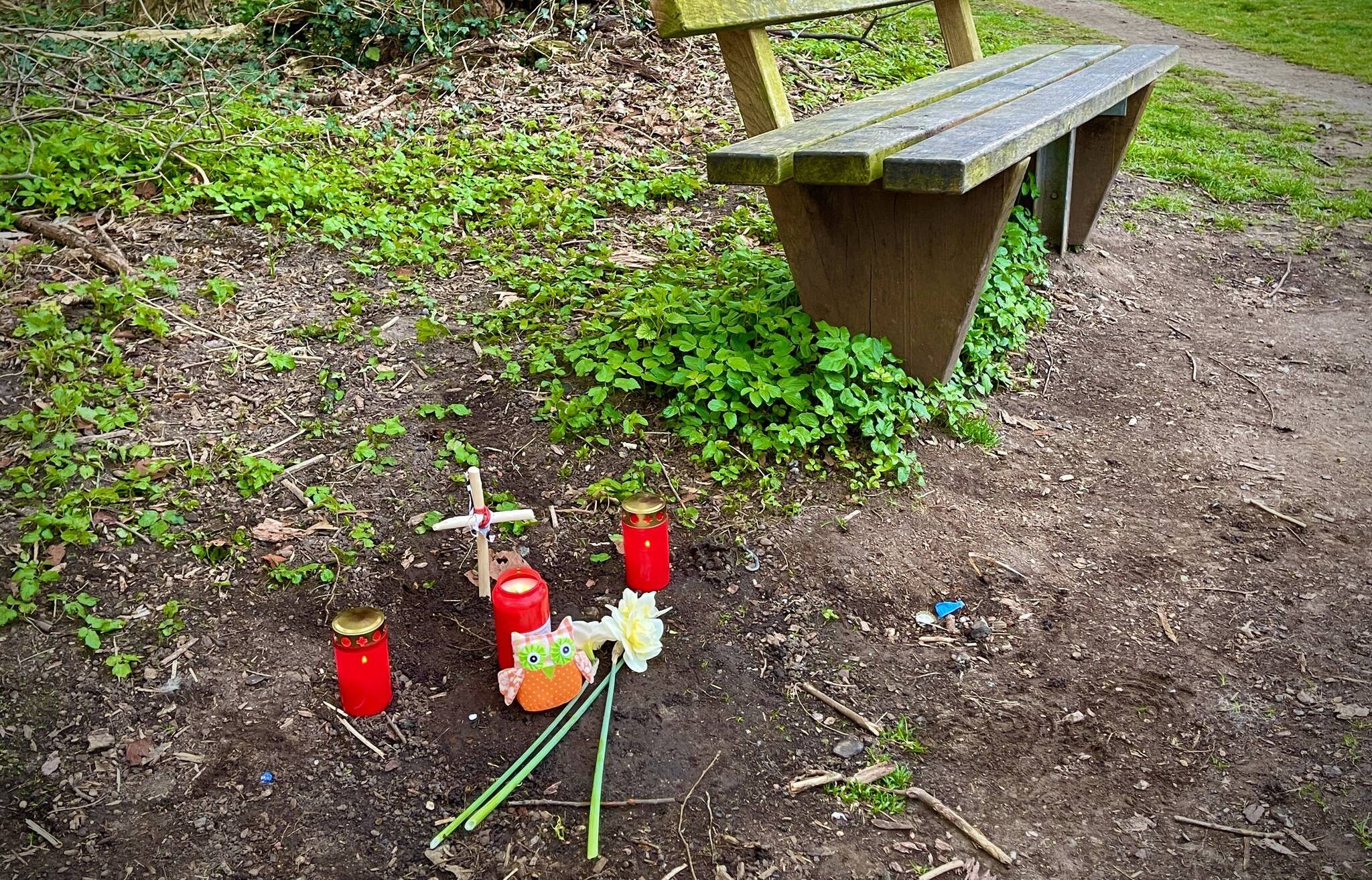 Heute Morgen lagen am Fundort des