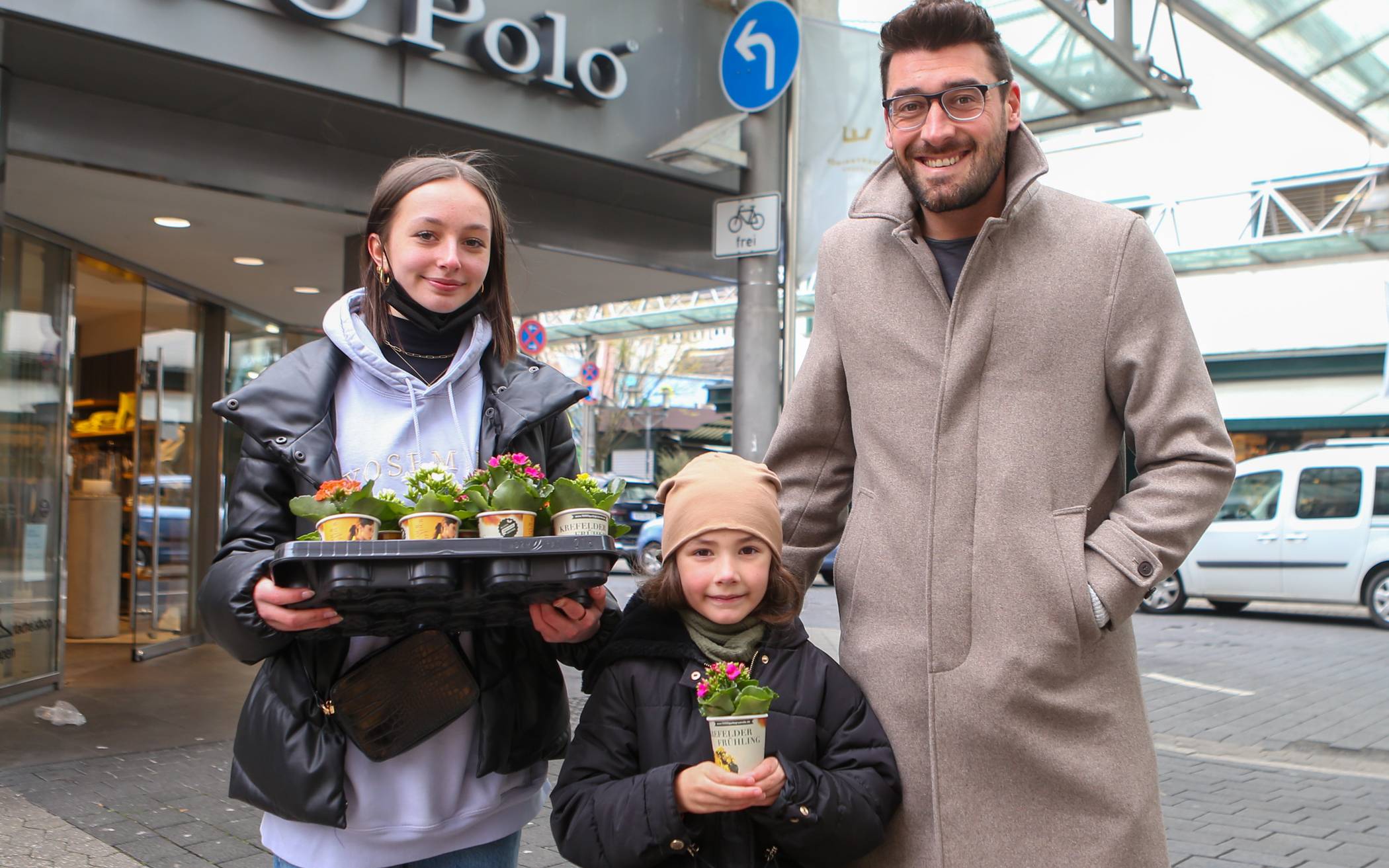Krefelder Frühling – kostenlose Blumengrüße und Aktionen für Kinder