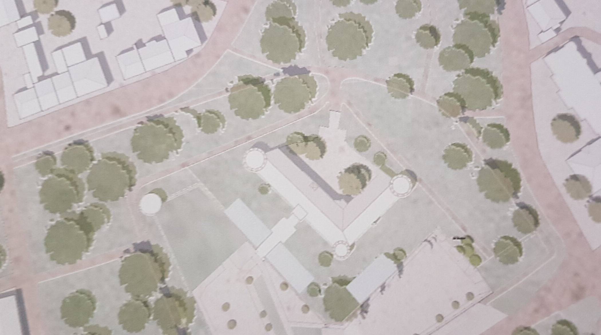 Einen Neubau möchte Ikra Bayram an die Burg...