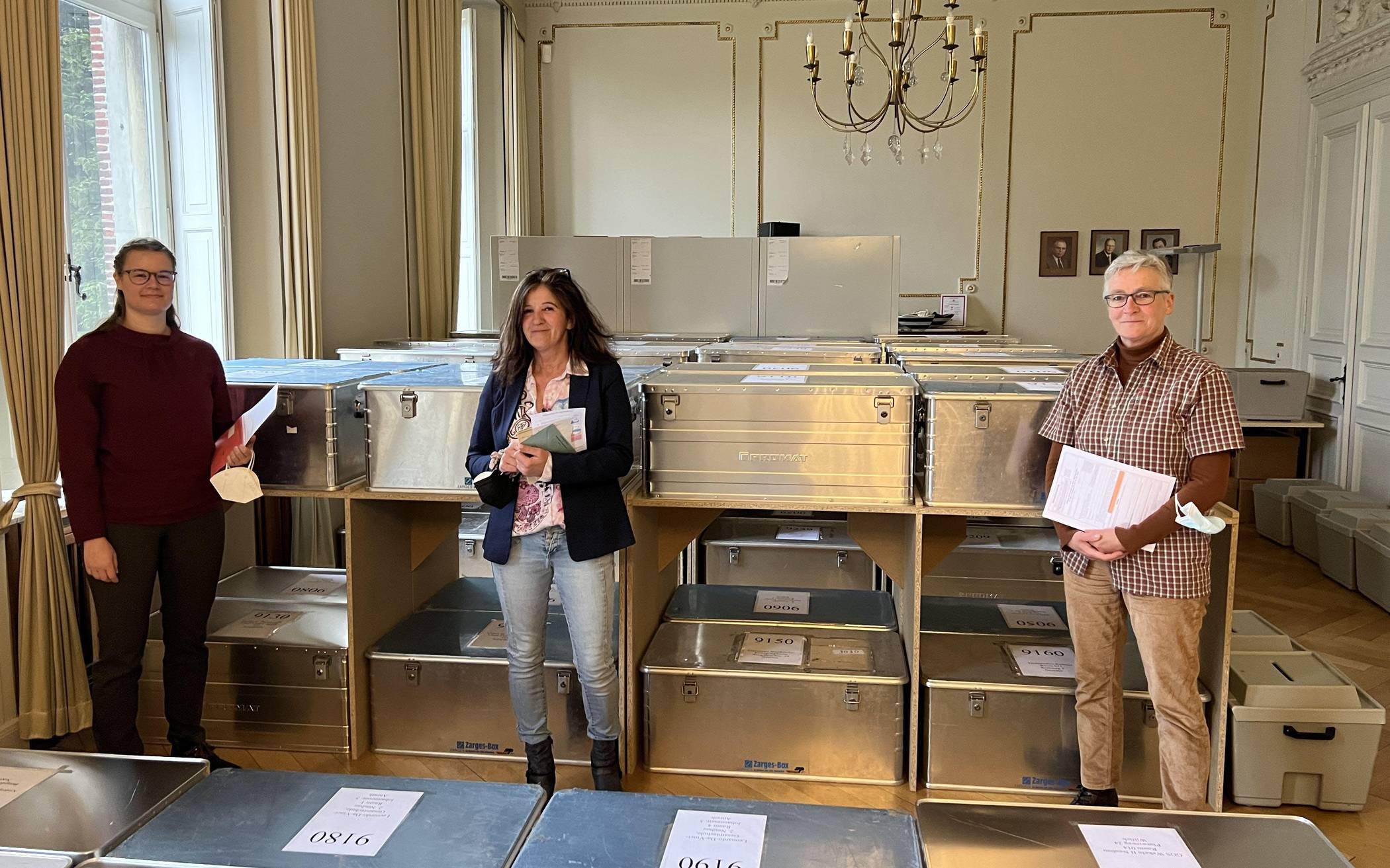 Christine Tegtmeier, Birgit Slajher und Gaby