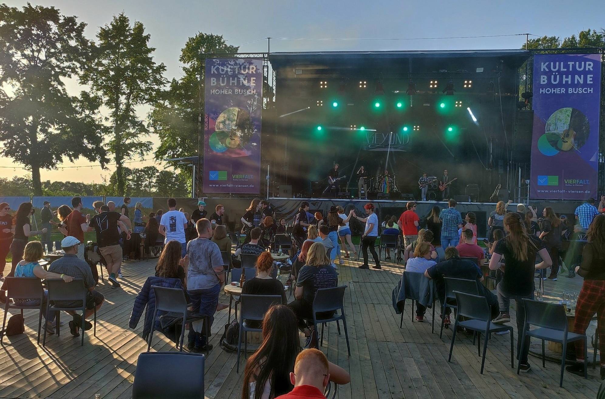 2021 gab es „Young Talents“ auch open air. 