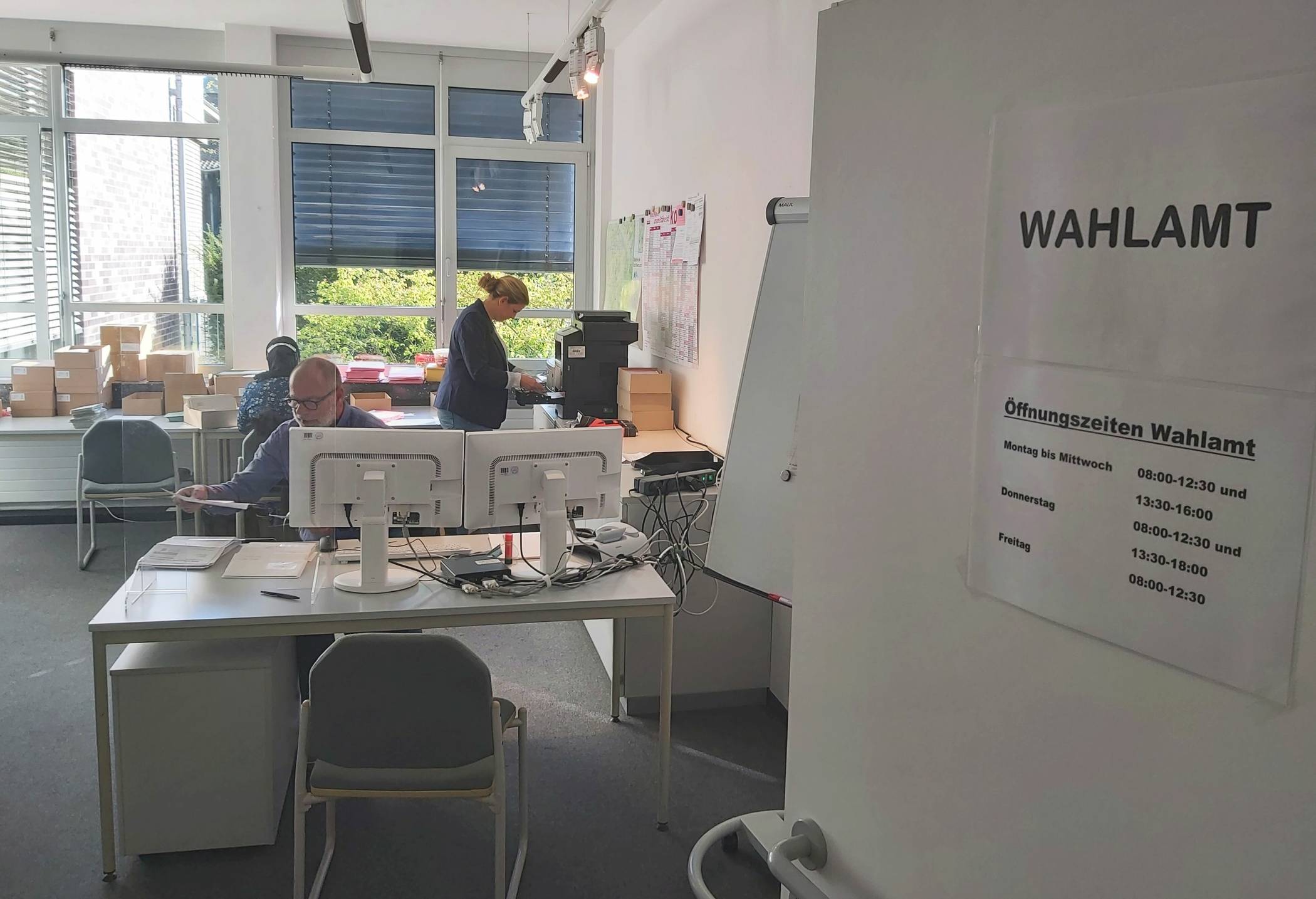 Das Wahlamt der Stadt Meerbusch für die Landtagswahl am 15. Mai steht den Bürgerinnen und Bürgern ab sofort offen. 