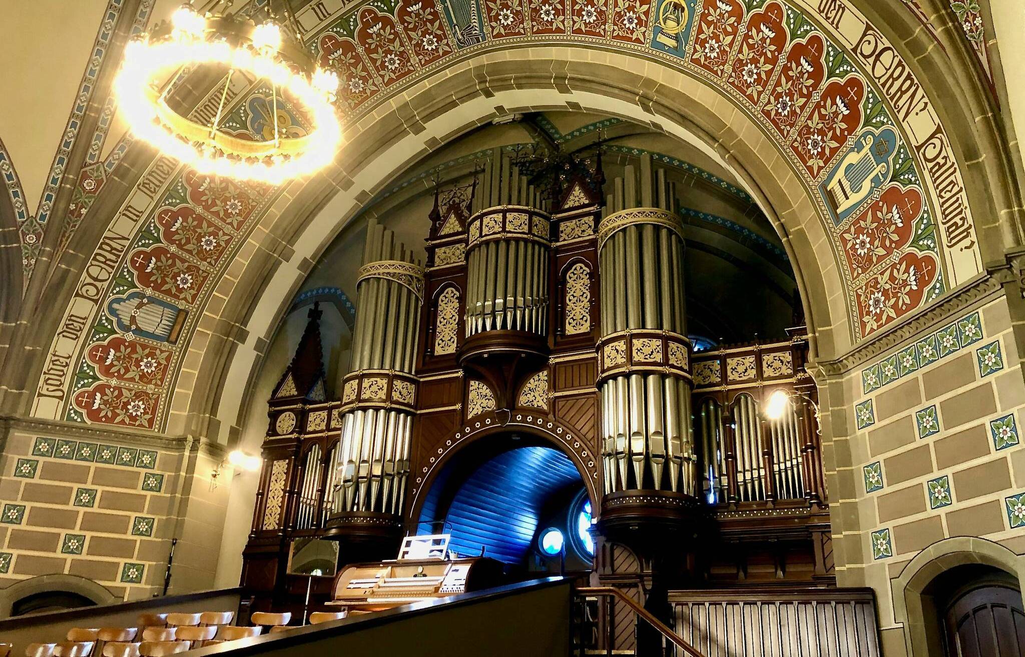 Die historische Wilhelm Sauer Orgel in