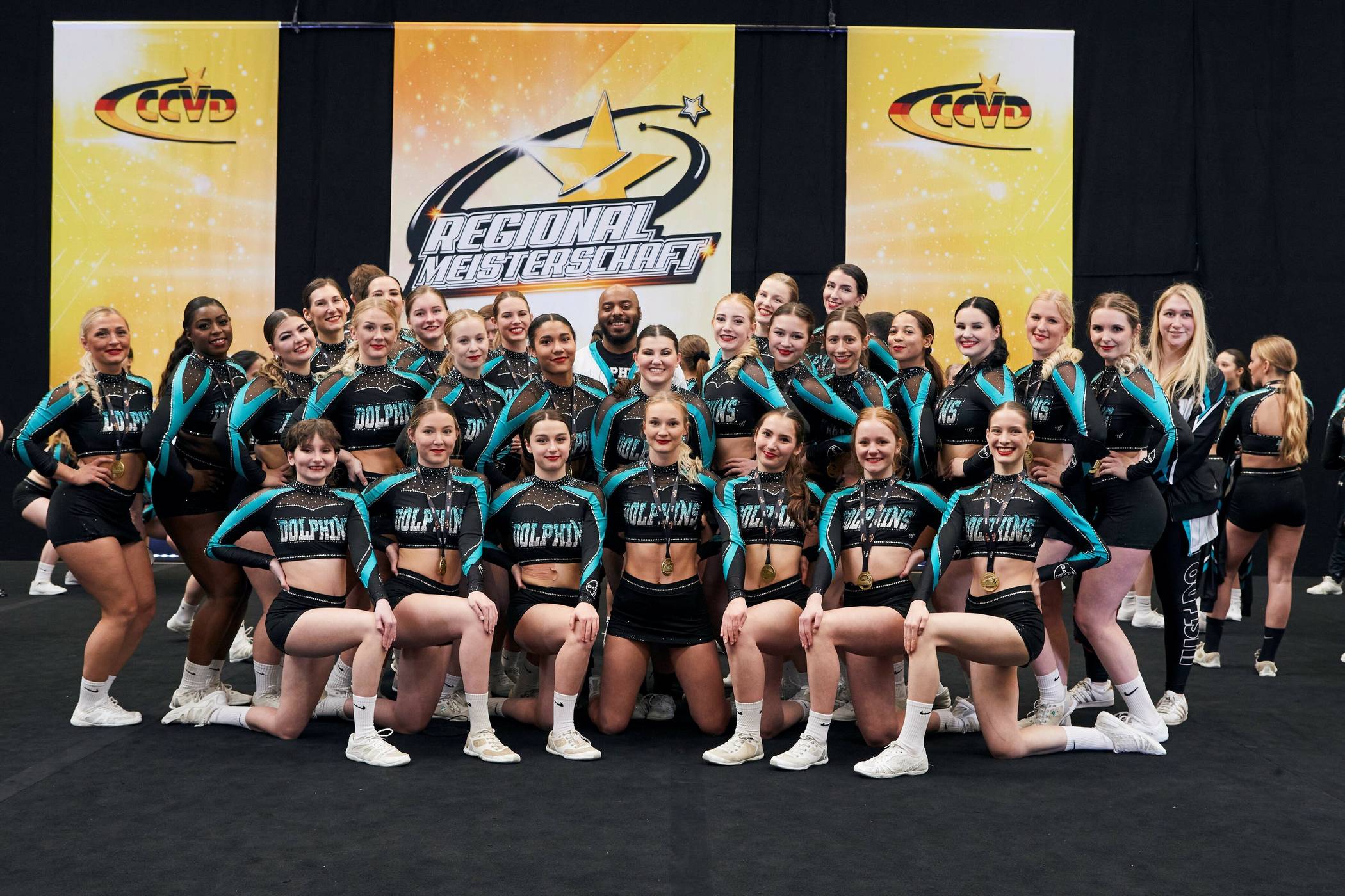 Dolphins Cheerleader des SC Bayer in den USA