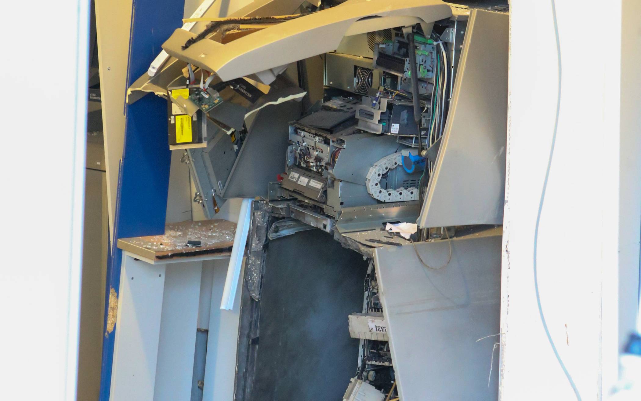 Geldautomat in Uerdingen gesprengt