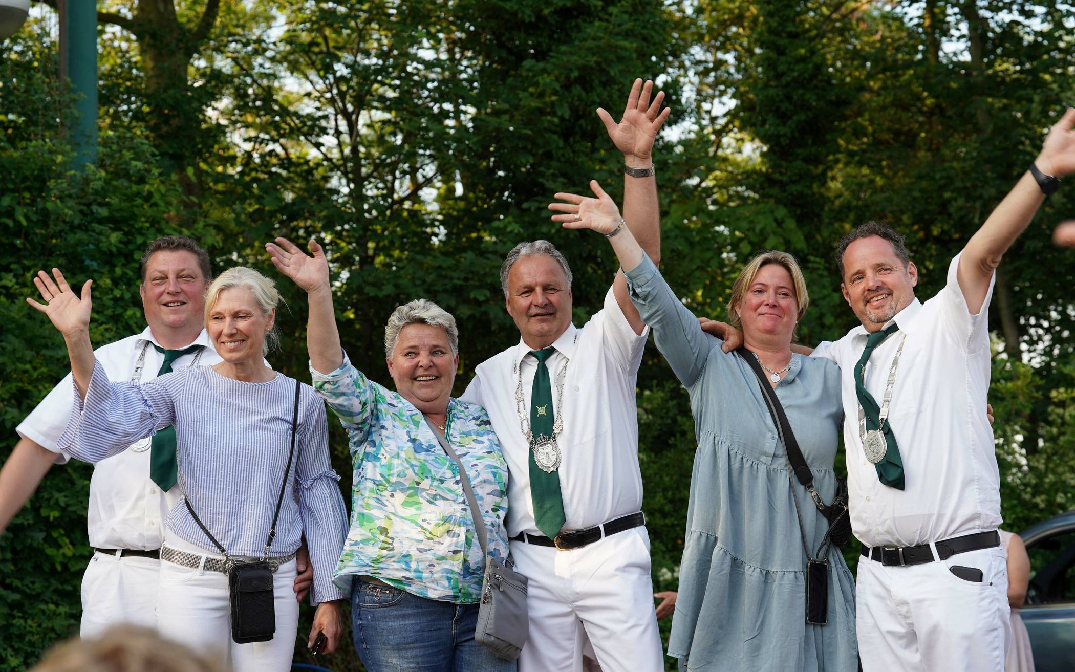 Der neue König Norbert Birgels mit