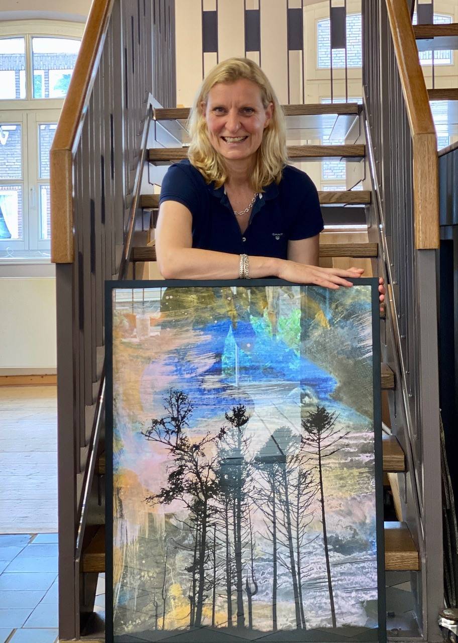 Die Fragilität unserer Erde zeigt die Künstlerin Christina Puth in ihren Werken. 