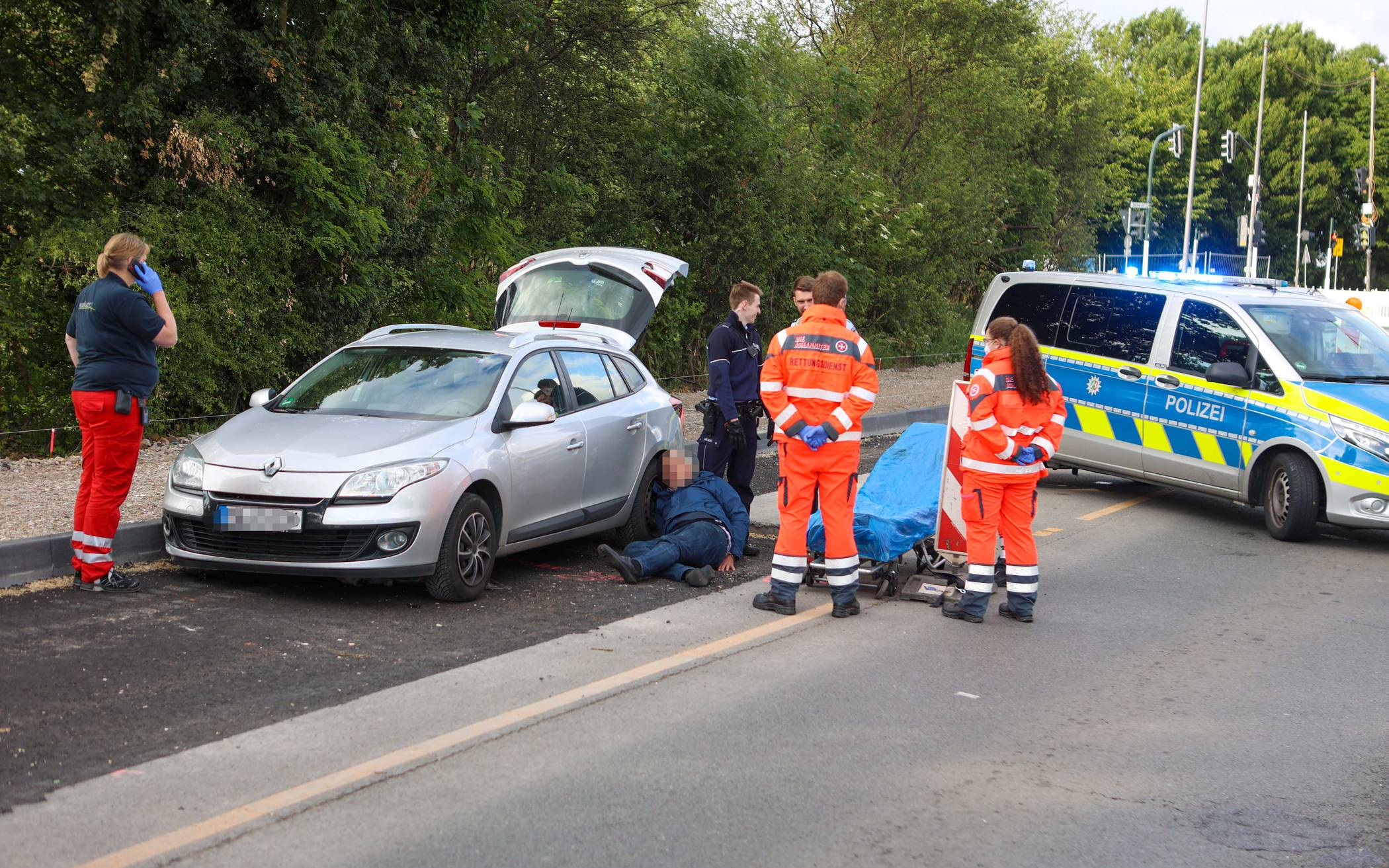 Verfolgungsjagd auf der Autobahn