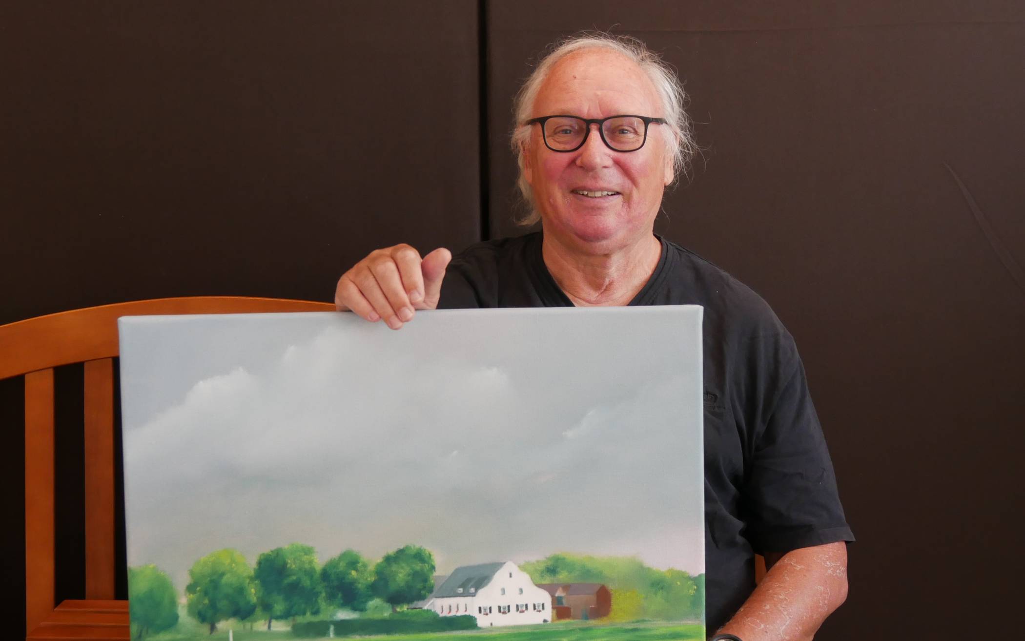  Künstler Uli Fern widmet sich in seiner neuen Ausstellung dem Thema „Orte“. 