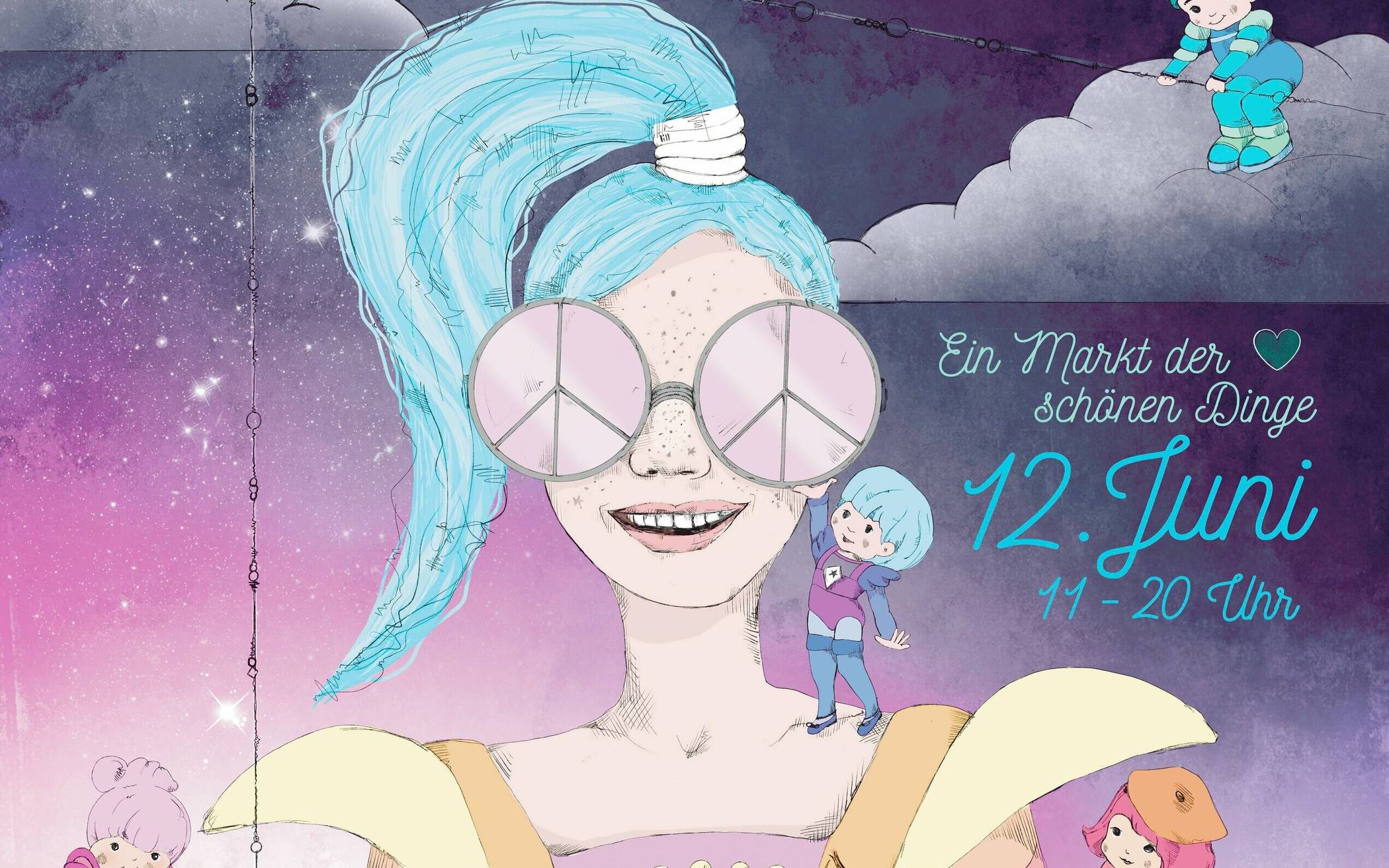 Am 12. Juni ist es soweit: Der „Markt für geilen Scheiß“ findet wieder live und in viel Farbe statt. 