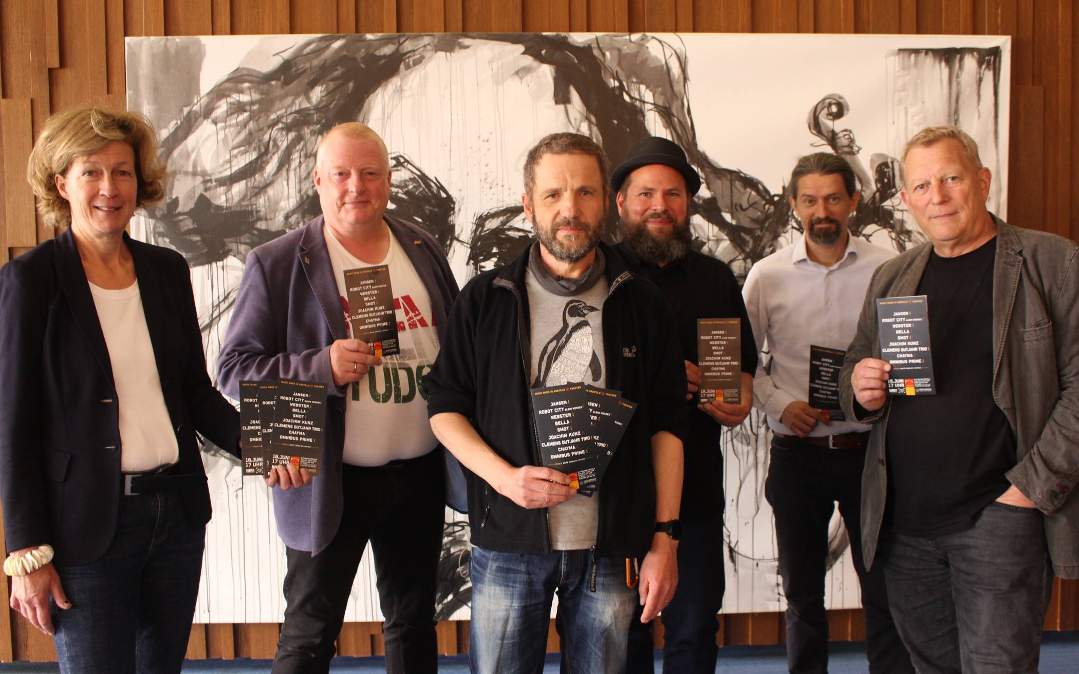 Laden per Flyer zum großen Band-Abend