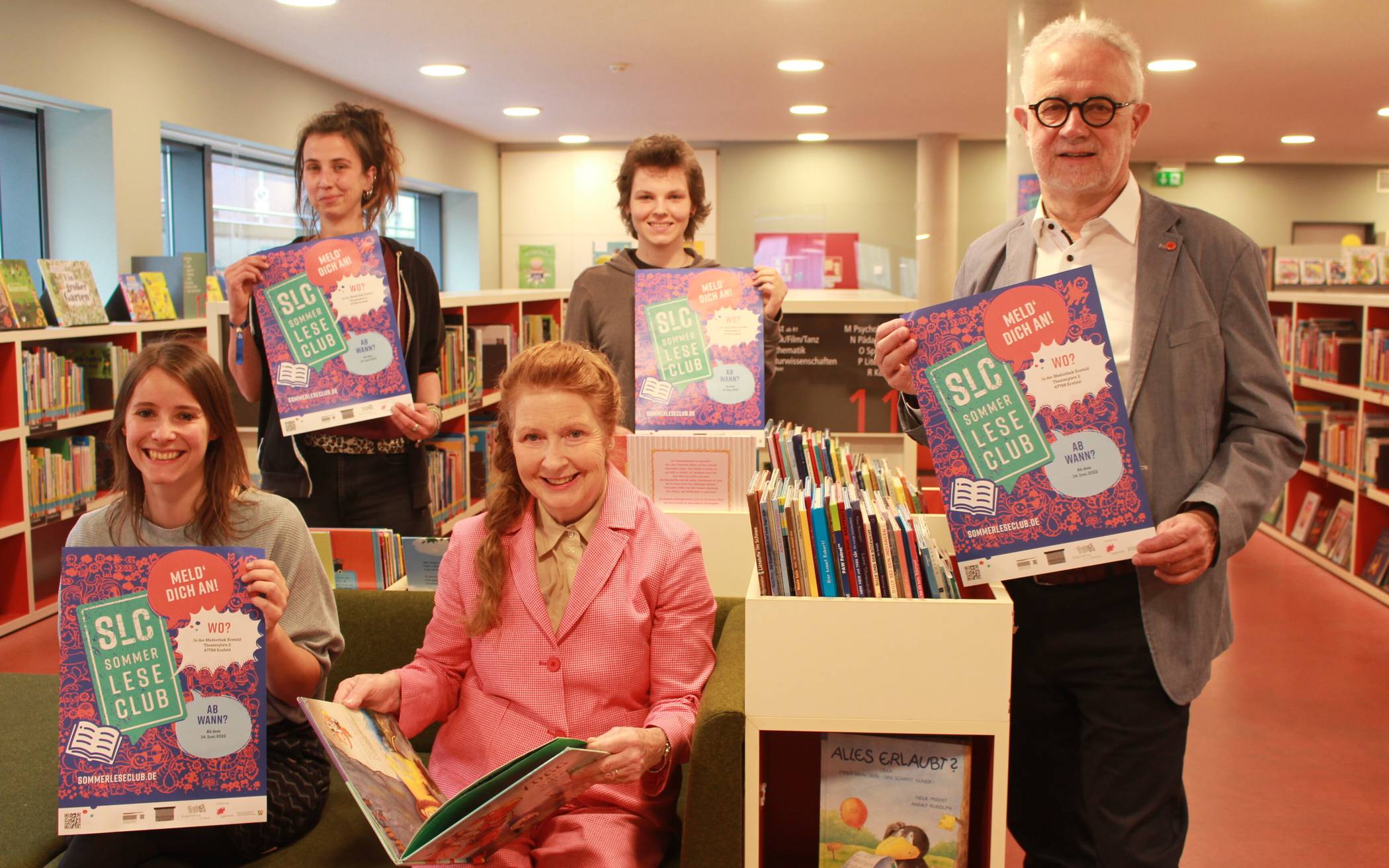 Laden in der Kinderabteilung der Mediothek