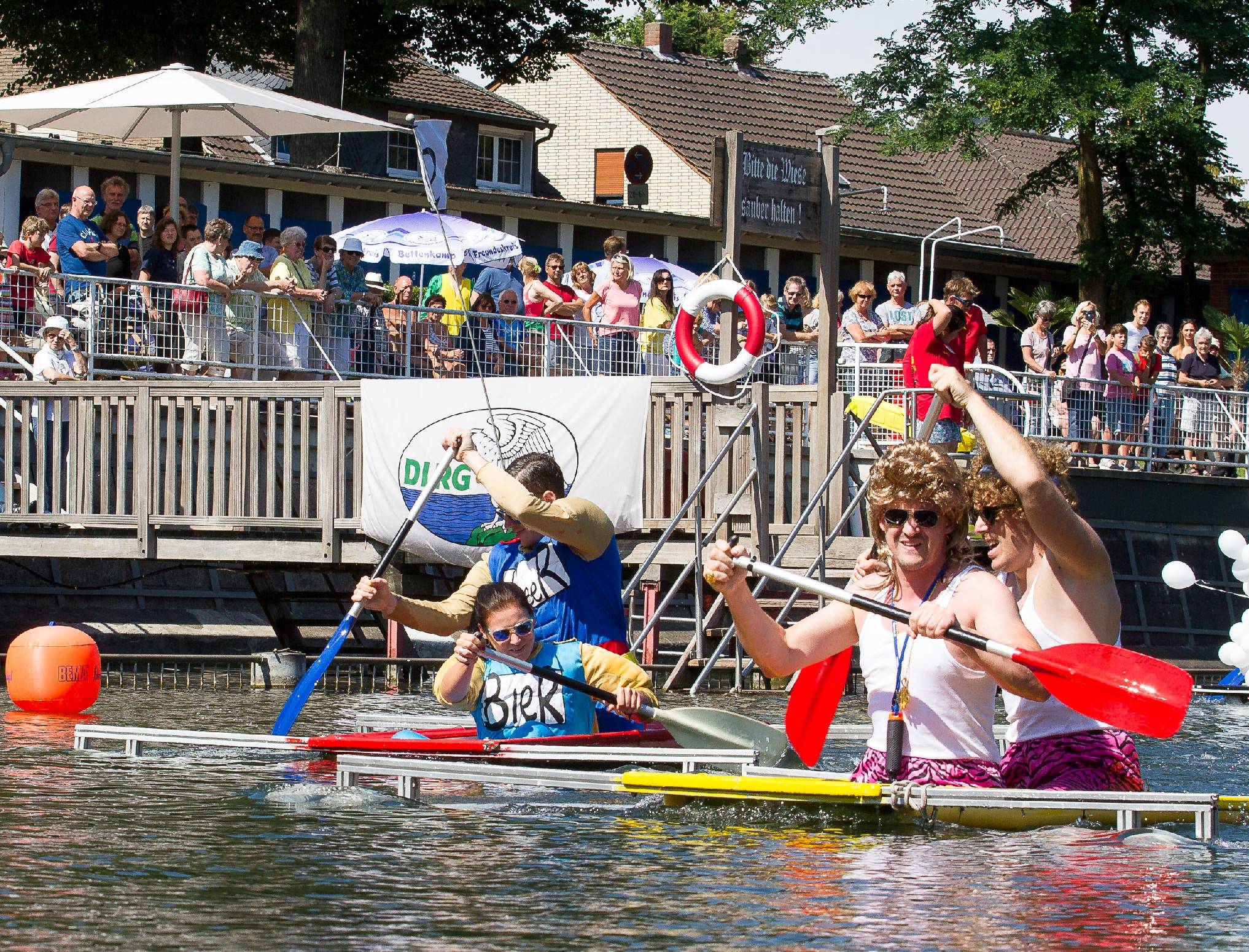  Bei der letzten Auflage im Jahr 2019 lockte das Spektakel rund 1.000 Zuschauer in das Naturfreibad. 