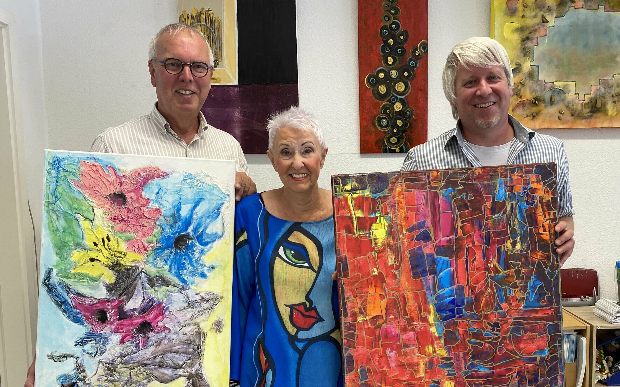 Norbert Jansen (GMG), Künstlerin Renate Ulber