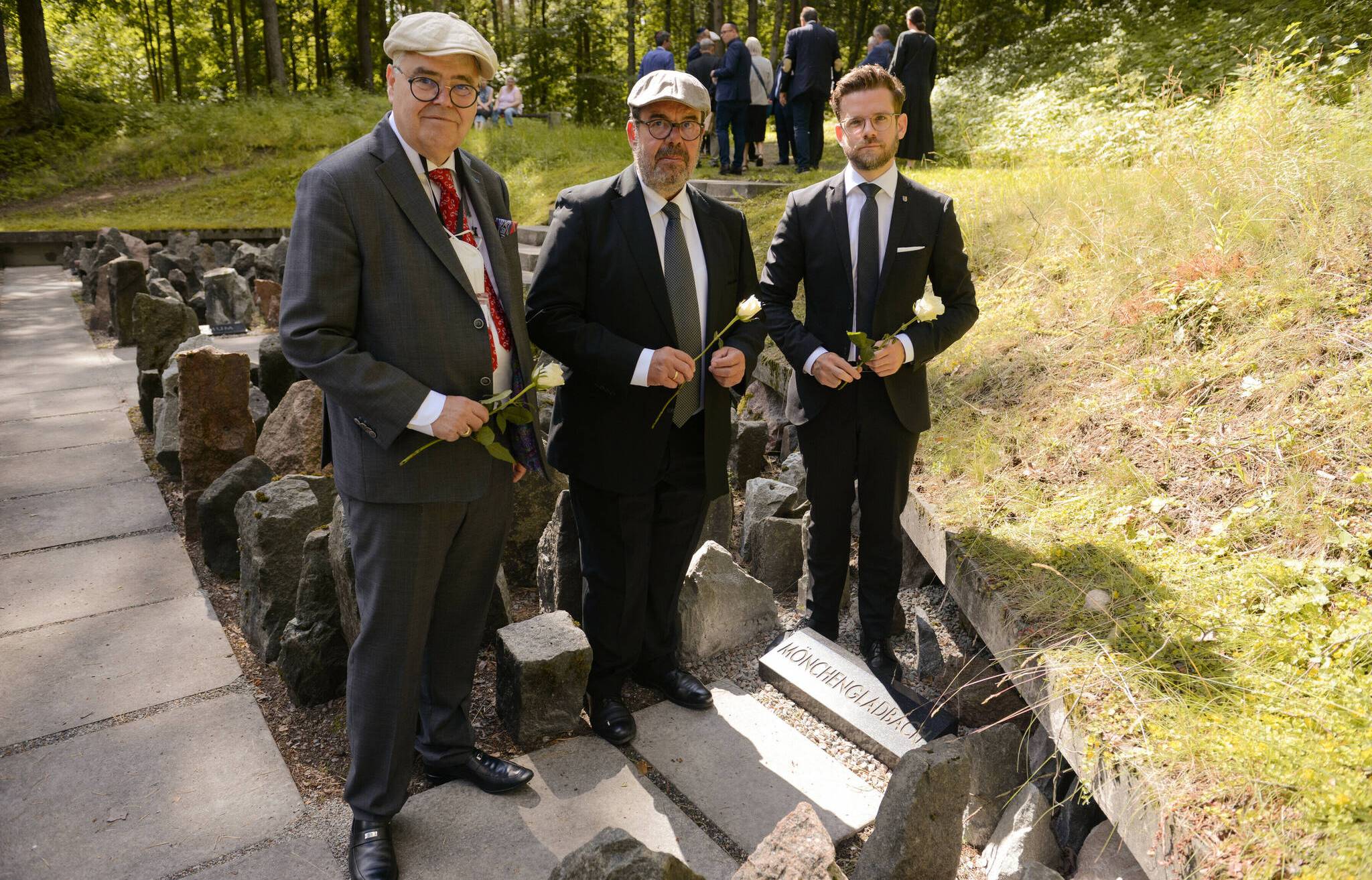 Dieter Breymann, Ulrich Elsen und Oberbürgermeister