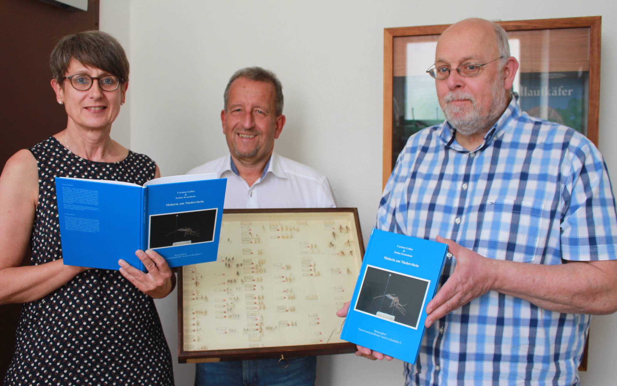 Widmen sich dem Thema Malaria am