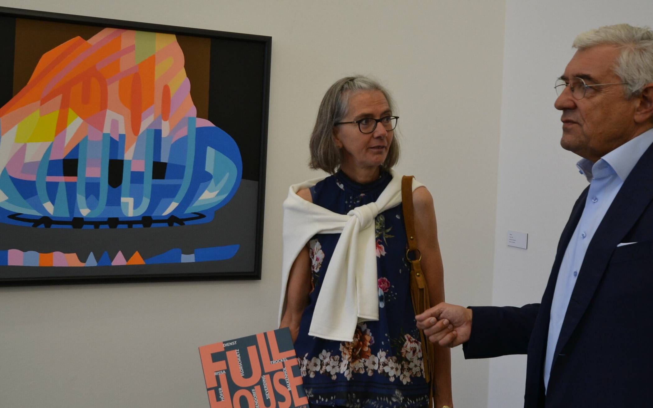 Eva Müller-Remmert und Walter Smerling vor