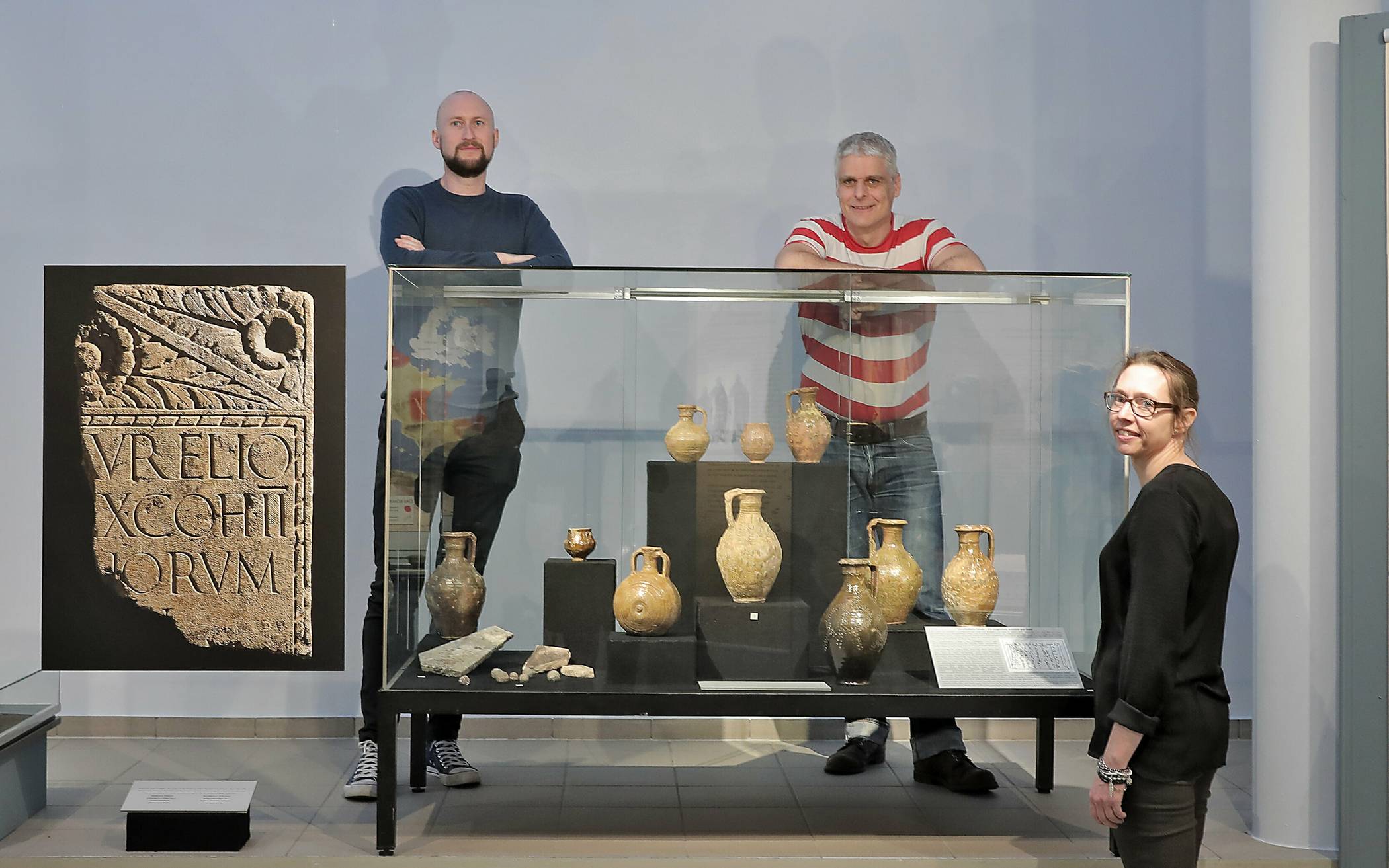 Eric Sponville, Doktorand am Archäologischen Museum