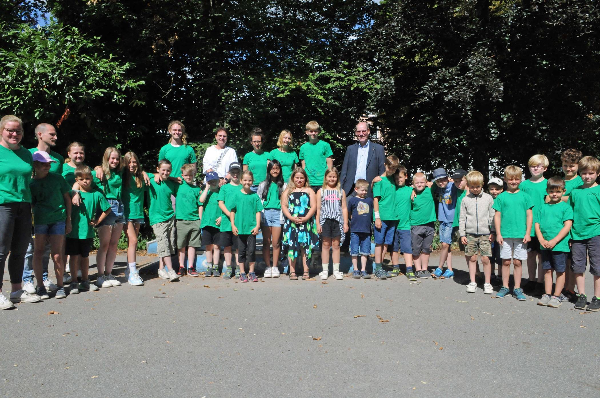  Neben Ausflügen in den Familienpark Irrland und zum Ketteler Hof war die Teilnahme an den schottischen Highland-Chaosspielen im Klingerhuf-Wald ein besonderer Höhepunkt. 