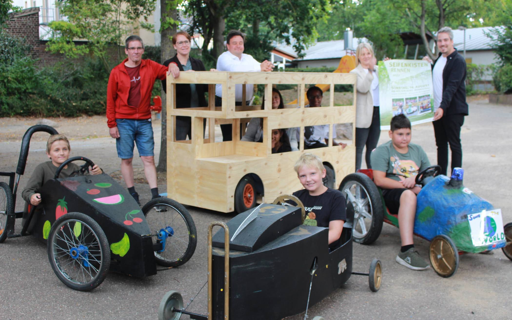 Im Freizeitheim Süd: Die Kinder nehmen