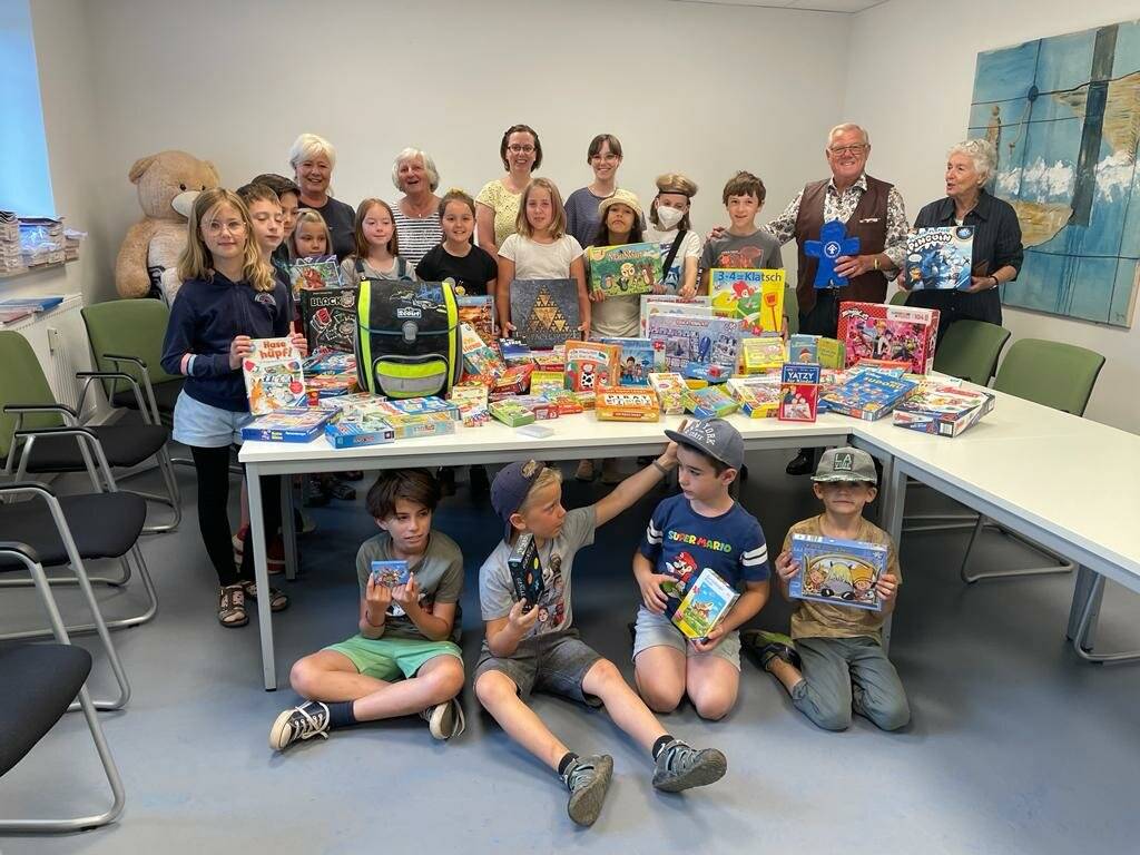 Die Schüler der OGS Albert-Schweitzer-Schule haben