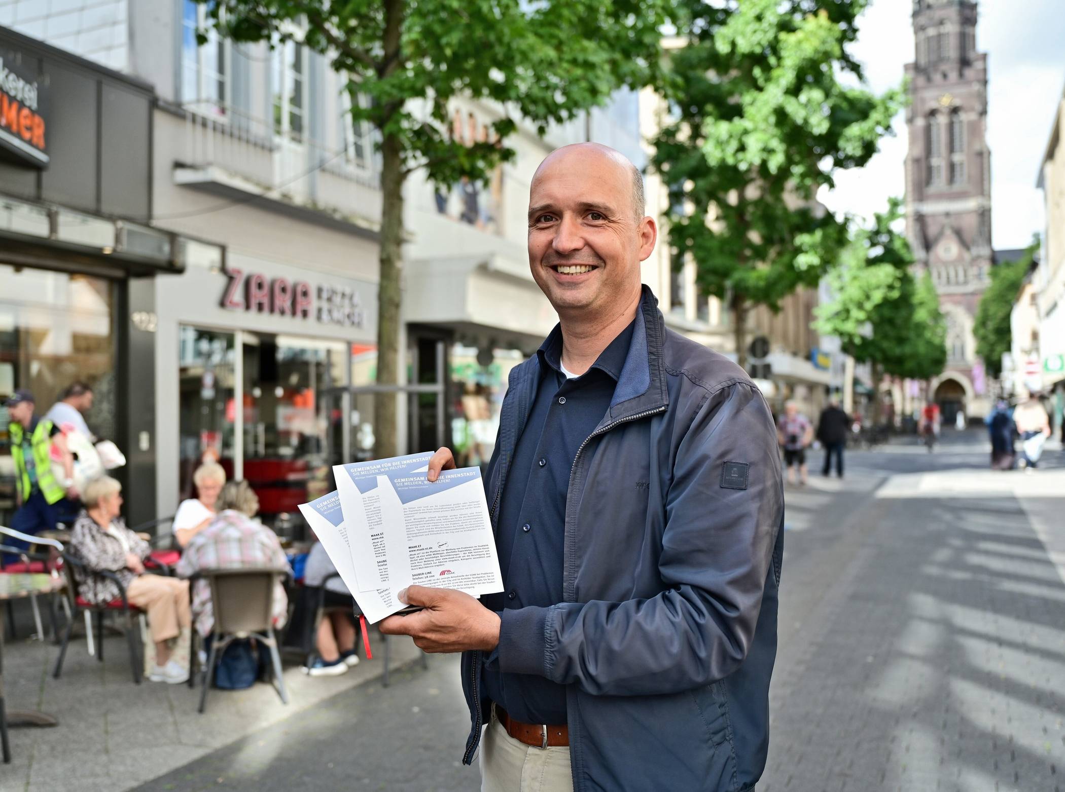 Stadt informiert Innenstadt-Händler: Anlaufstellen bei Missständen in der City