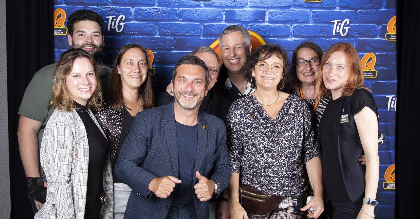 Machen seit einem Jahr Quatsch im