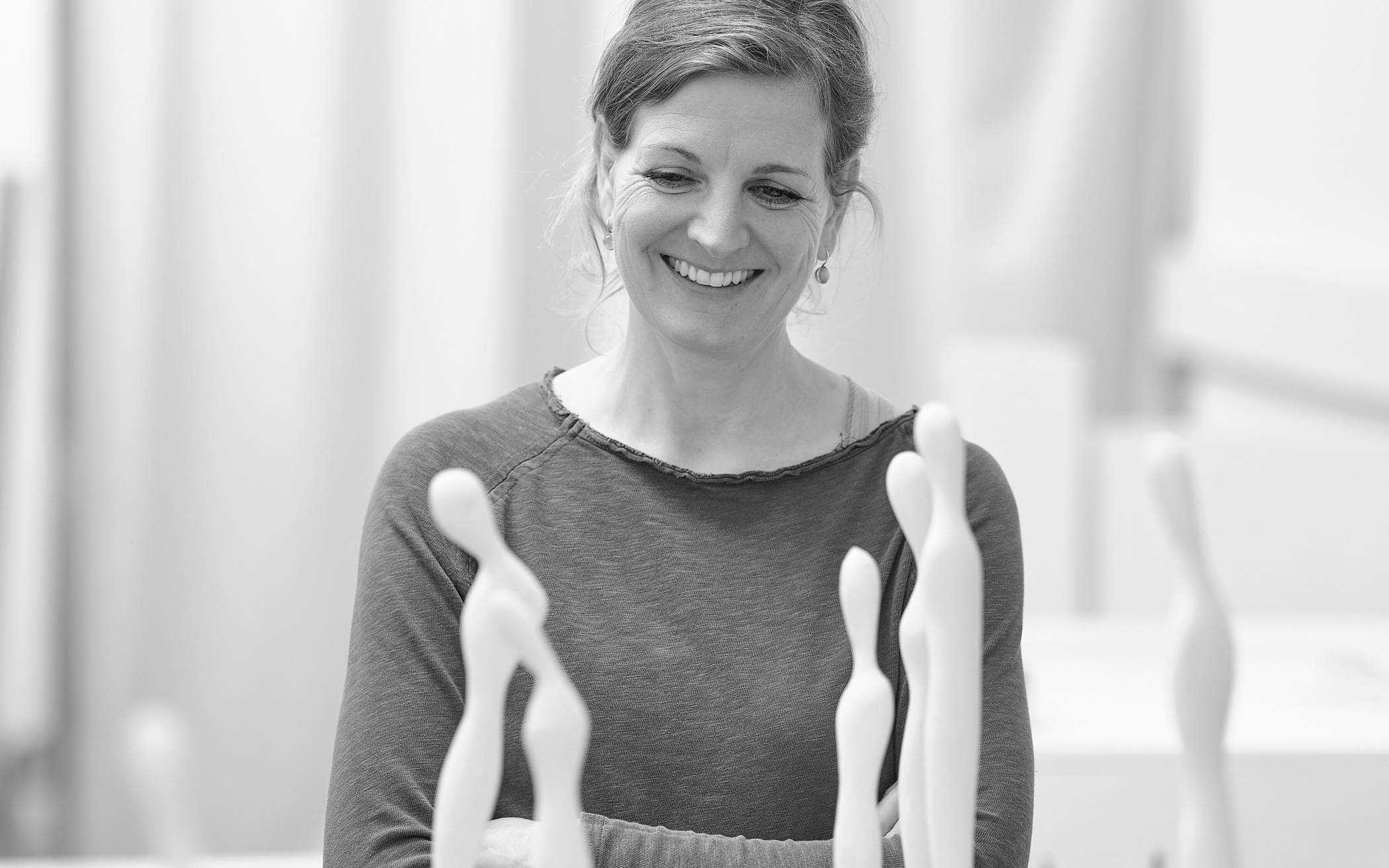 Die Künstlerin Anja Schubert zeigt ihre