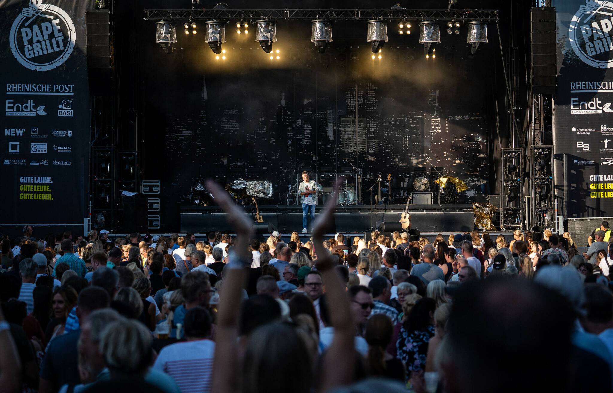 Impressionen von “Pape grillt“ 2022 mit Max...