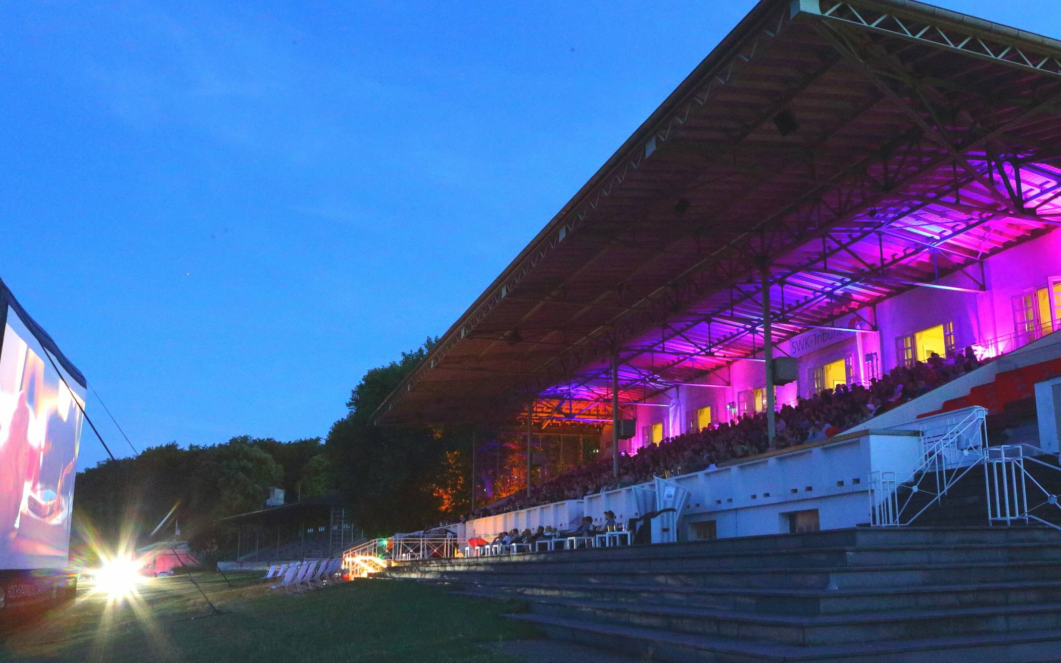 Das SWK Open Air Kino im Stadtwald begeisterte auch diesmal wieder die Besucher.	Foto: Archiv
